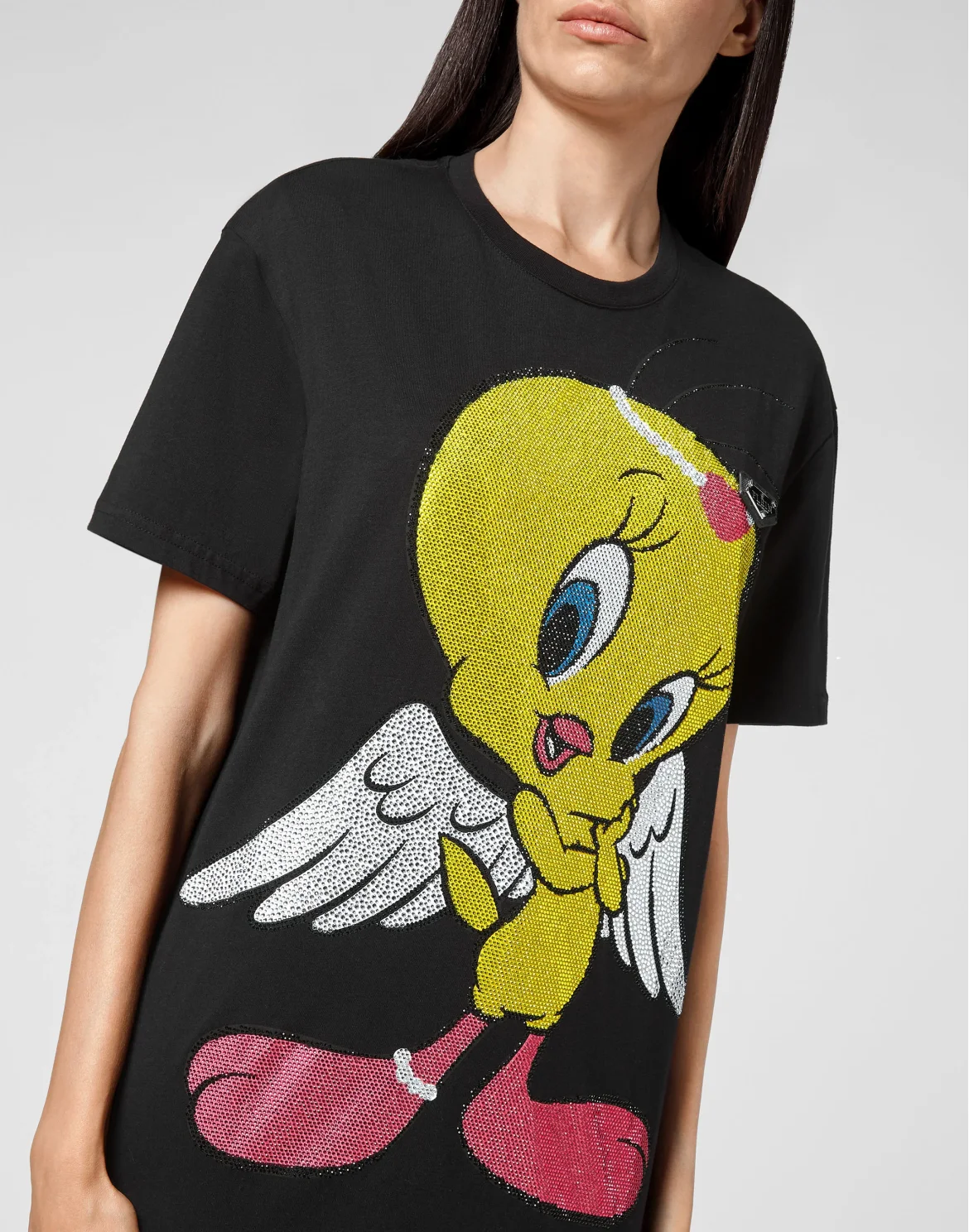 T-shirt Round Neck SS Looney Tunes, цвет: Черный