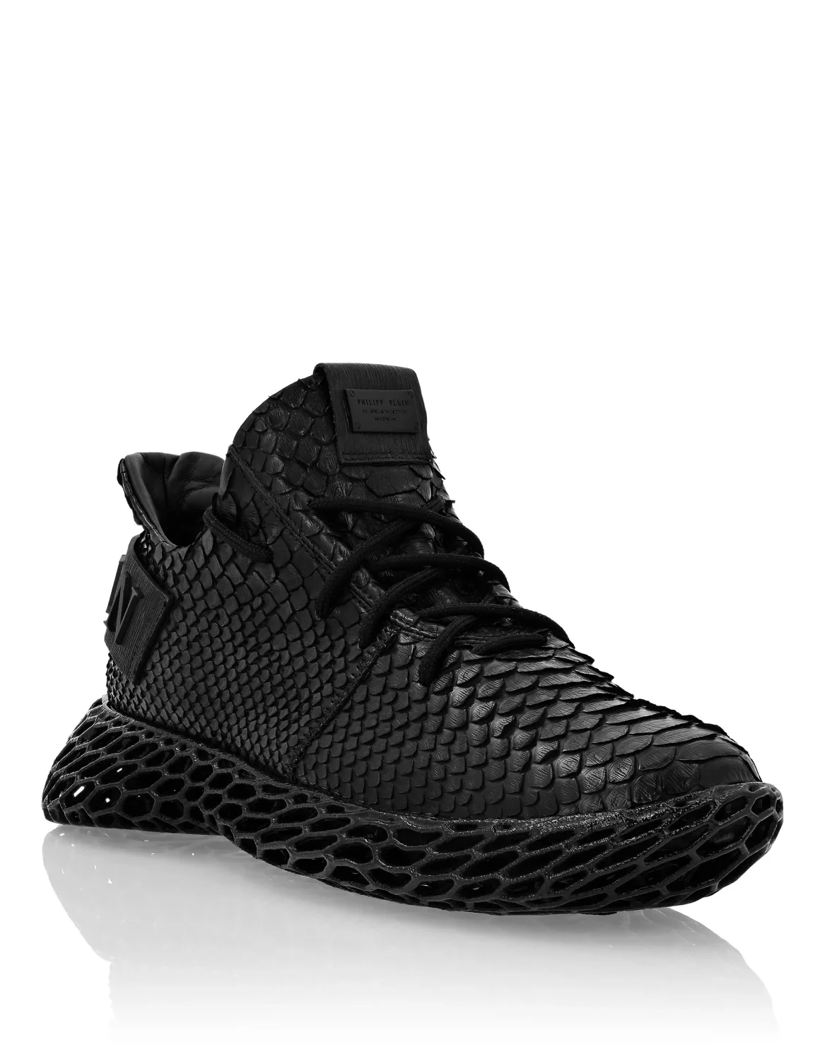 RUNNER SNEAKERS $KELETON PYTHON VIPER, цвет: Черный