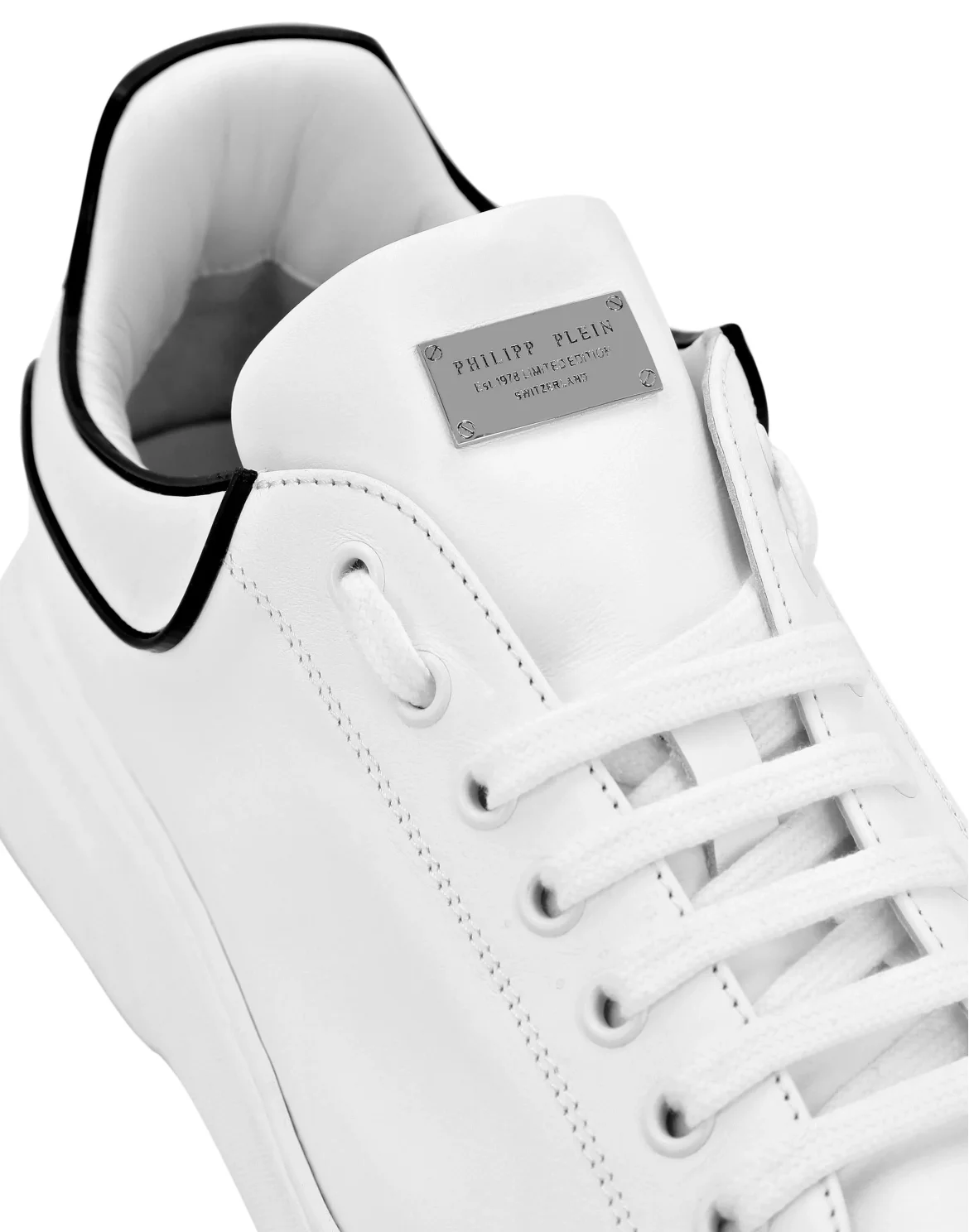 Leather Runner Iconic Plein, цвет: Белый