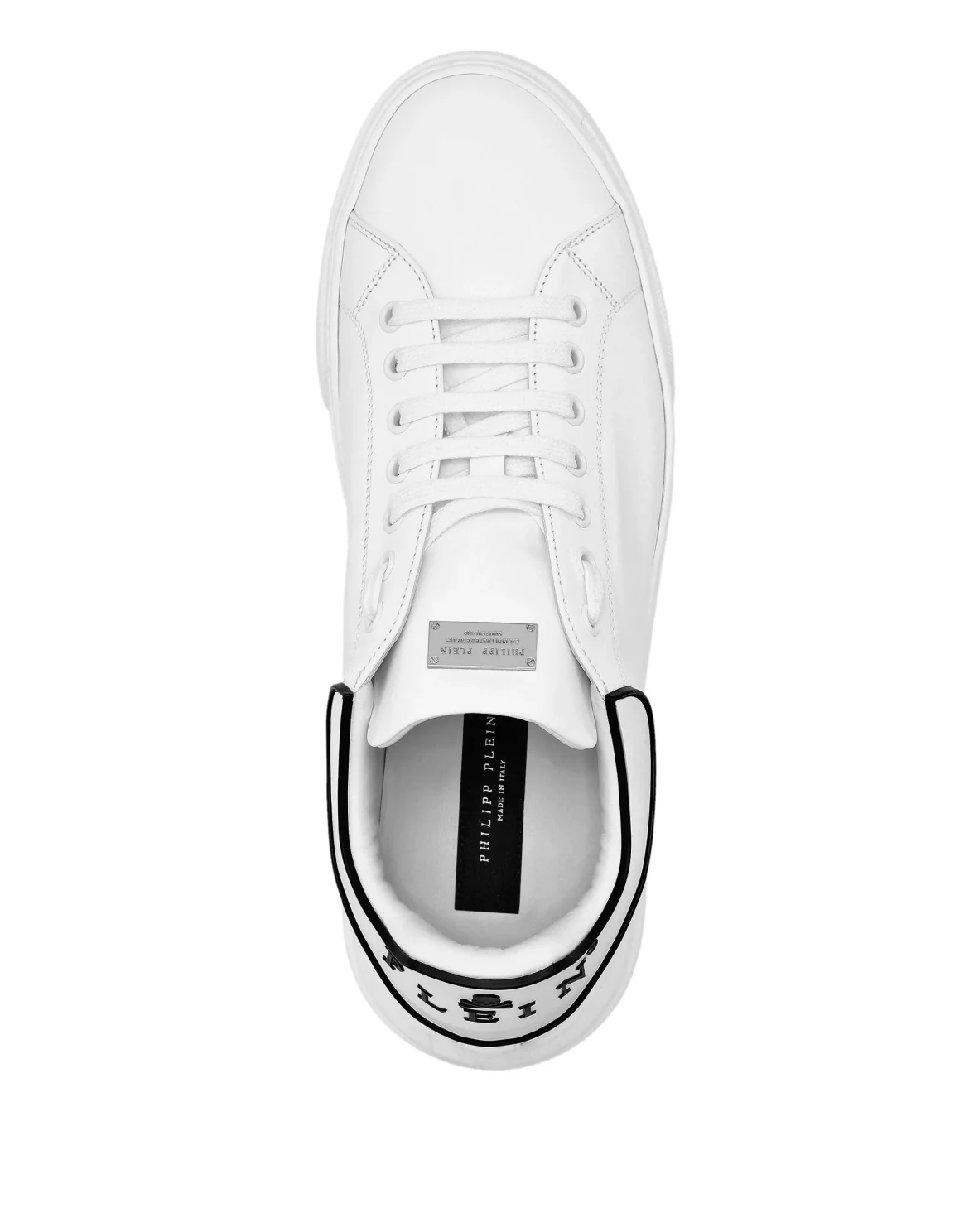 Leather Runner Iconic Plein, цвет: Белый
