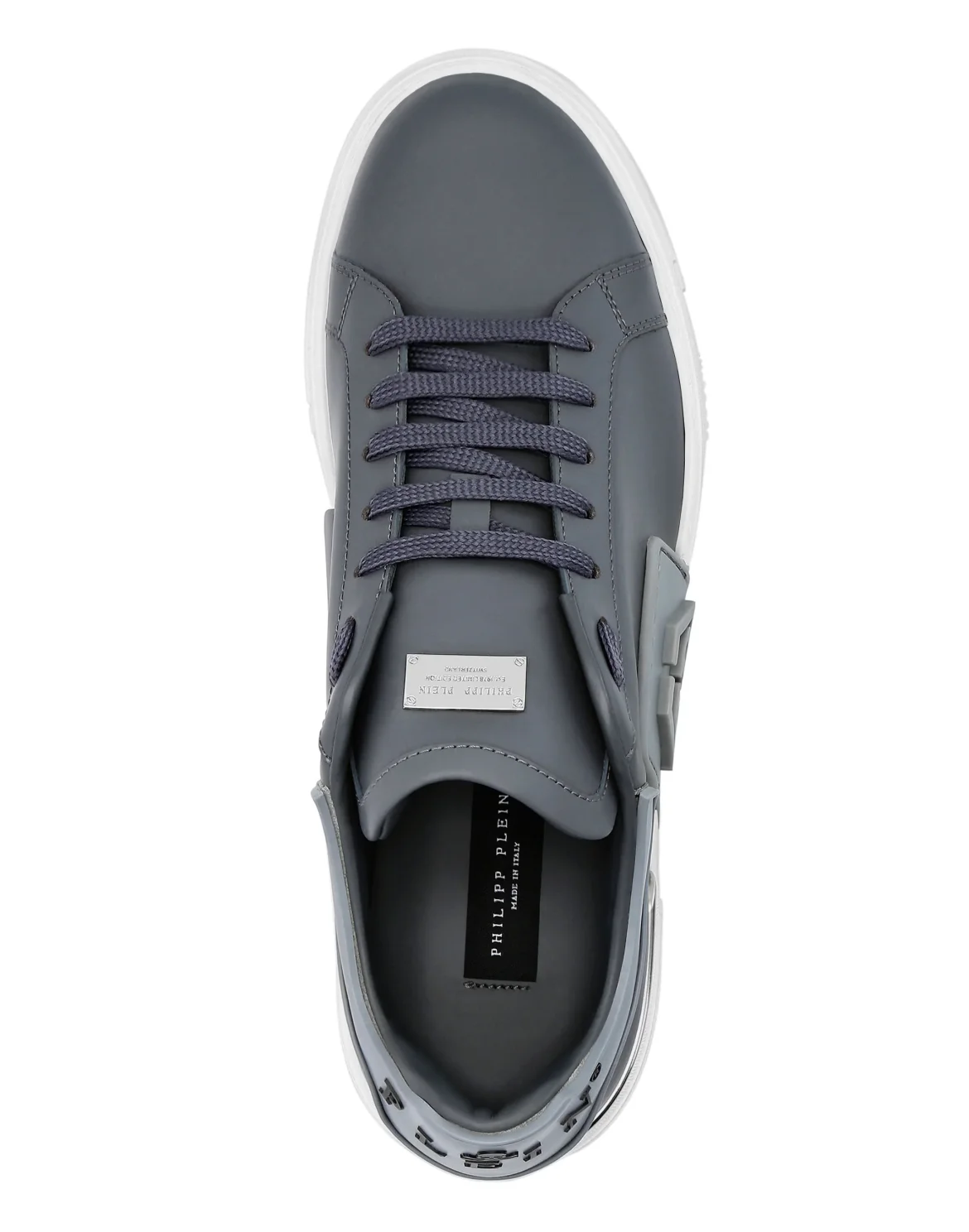 Rubber Leather PHANTOM KICK$ Lo-Top Sneakers rubber Hexagon, цвет: Серый