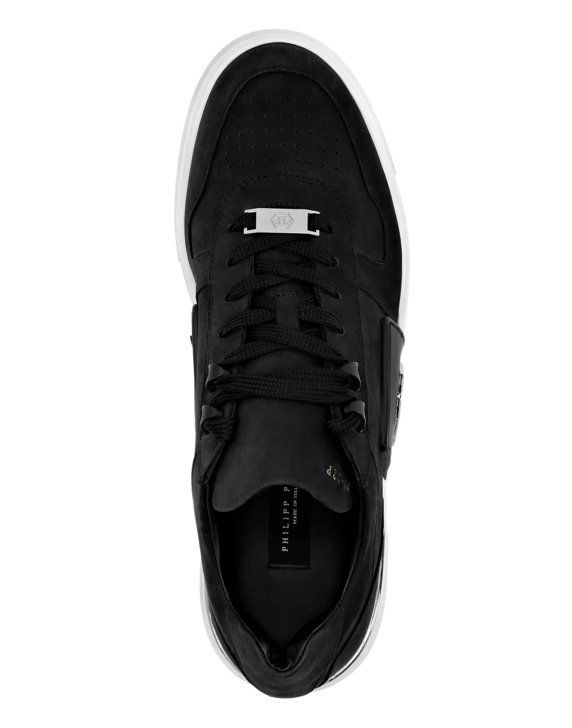 LO-TOP SNEAKERS PHANTOM KICK$ NUBUK Platinum HEXAGON, цвет: Черный