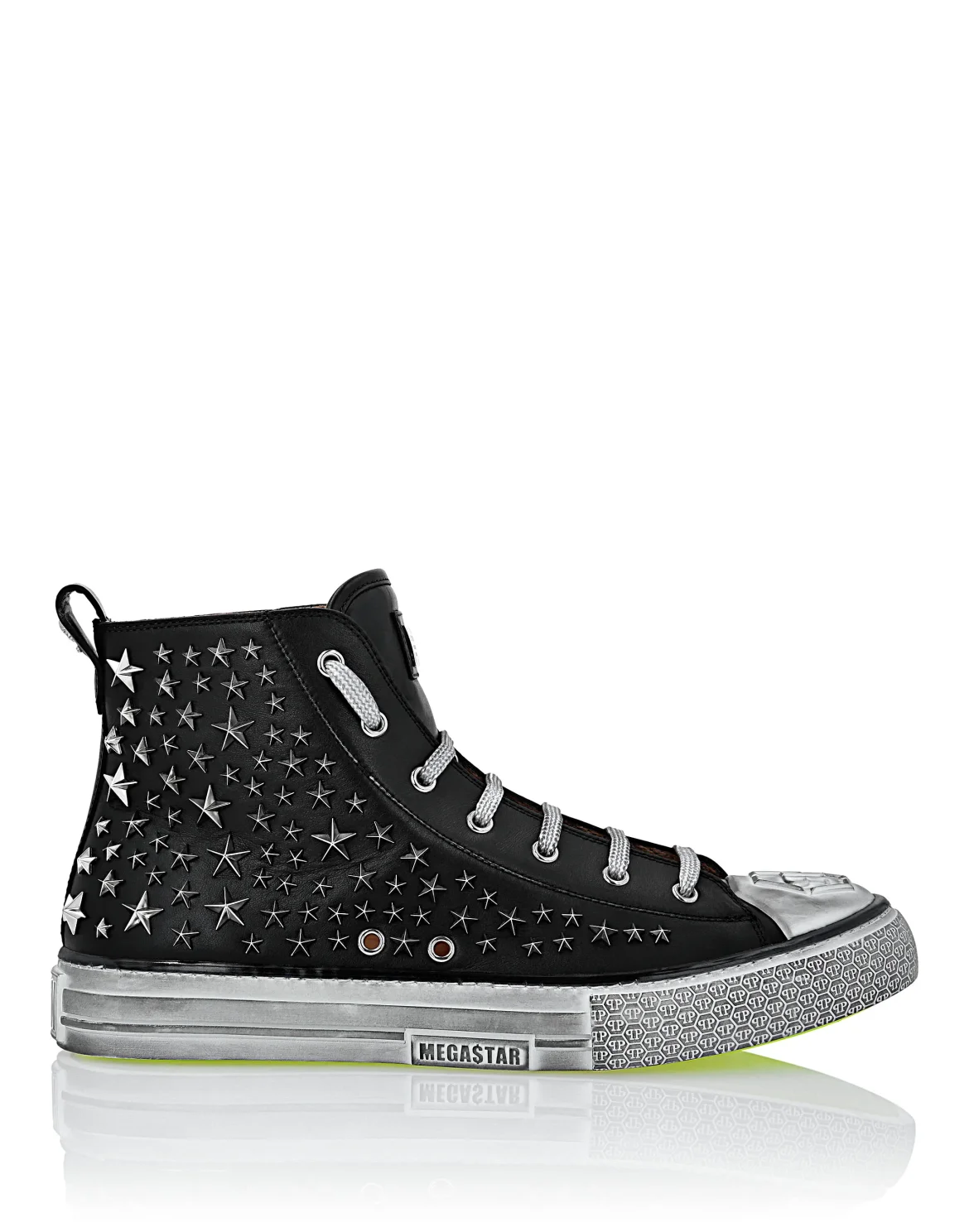 Hi-top Sneakers Studs Megastar, цвет: Черный