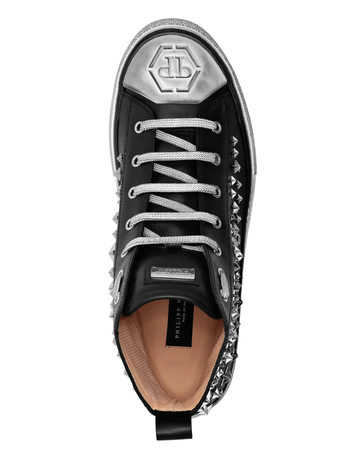 Hi-top Sneakers Studs Megastar, цвет: Черный