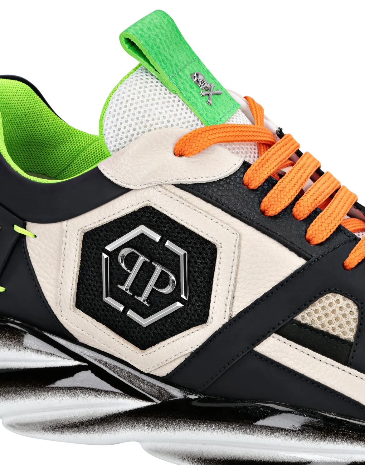 Runner mix materials Plein Hurricane, цвет: Мультиколор