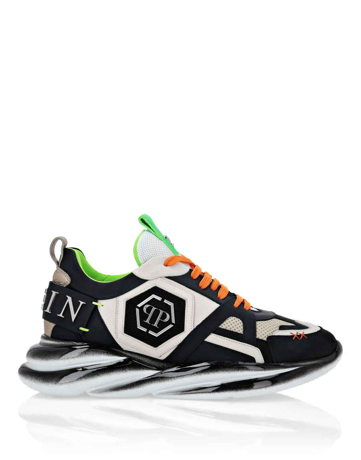Runner mix materials Plein Hurricane, цвет: Мультиколор