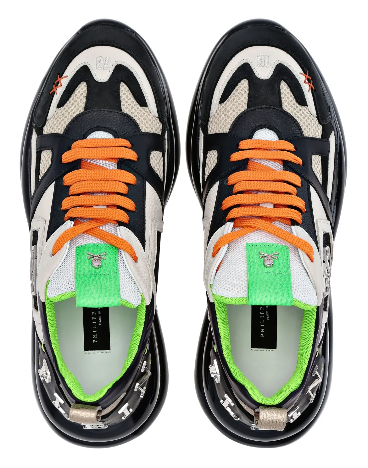 Runner mix materials Plein Hurricane, цвет: Мультиколор