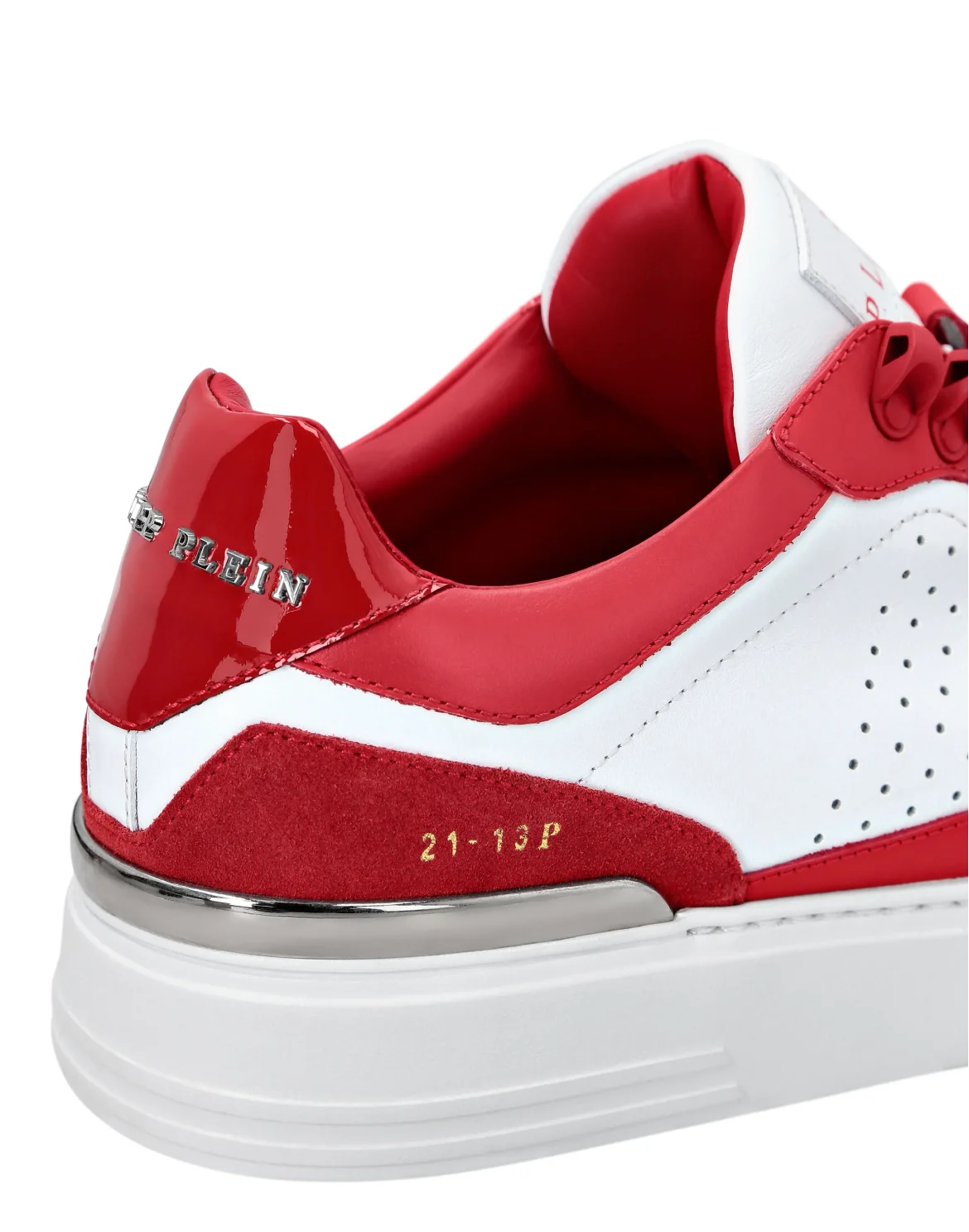 Lo-Top Sneakers mix leathers G.O.A.T. TM, цвет: Белый