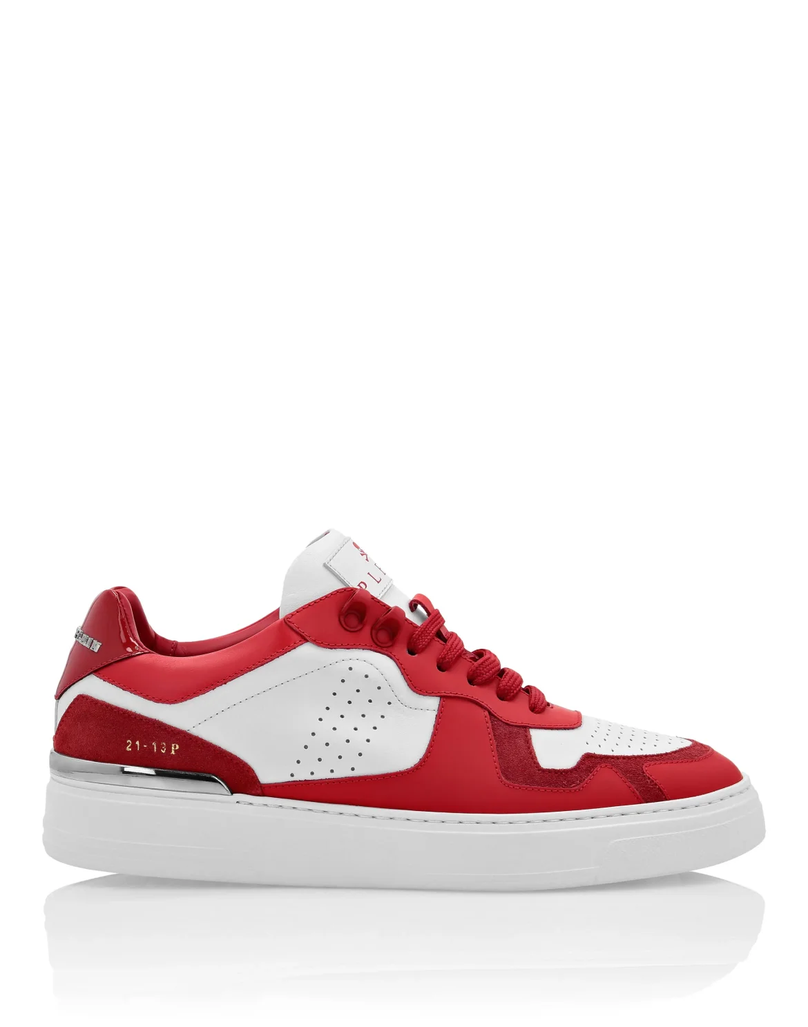 Lo-Top Sneakers mix leathers G.O.A.T. TM, цвет: Белый