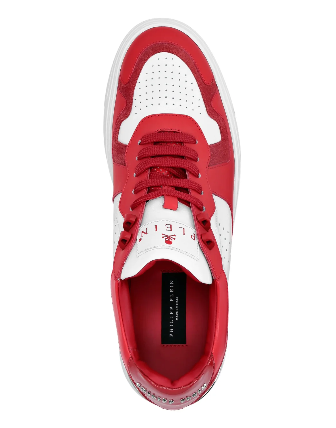 Lo-Top Sneakers mix leathers G.O.A.T. TM, цвет: Белый
