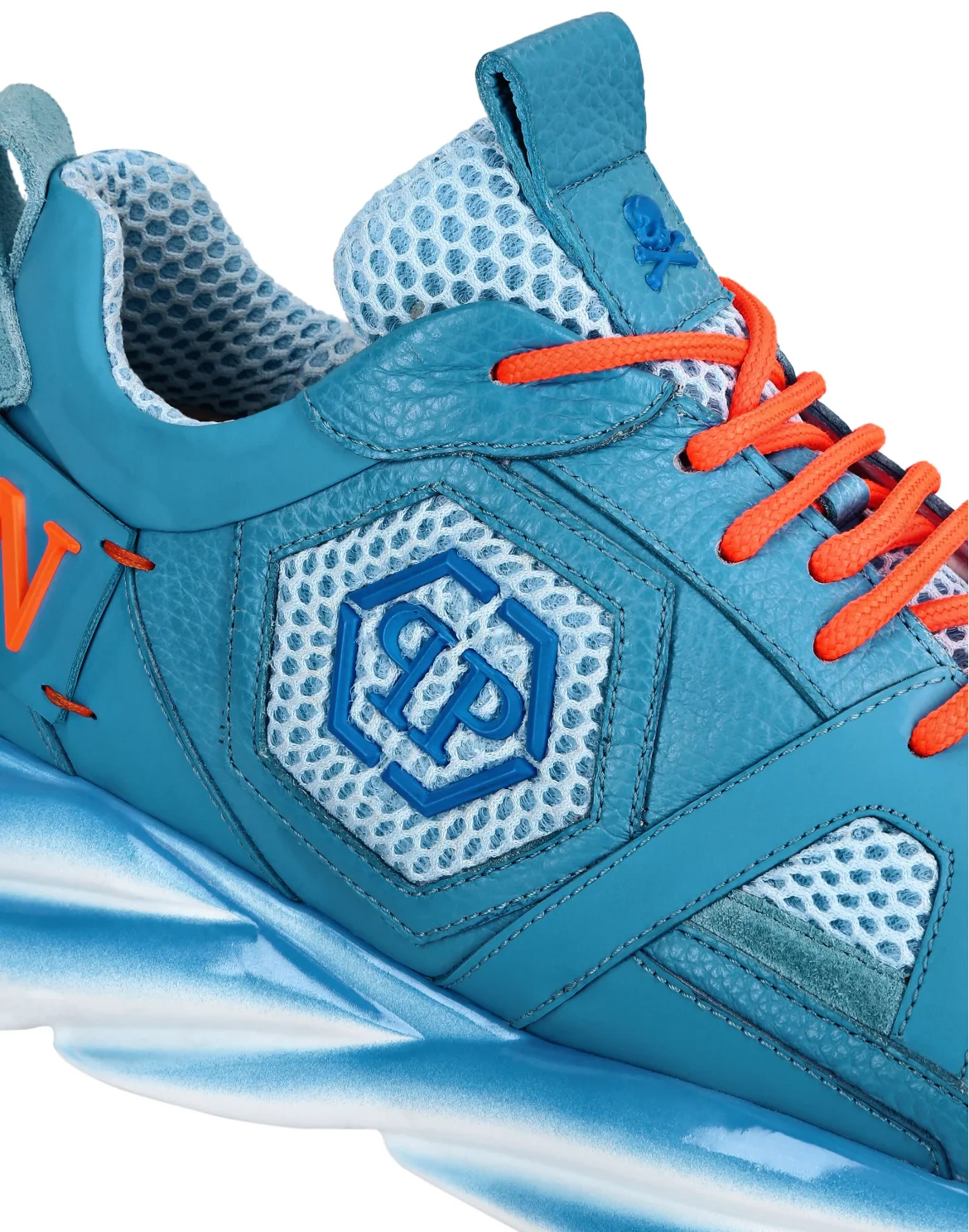 Runner mix materials Skywalker, цвет: Синий