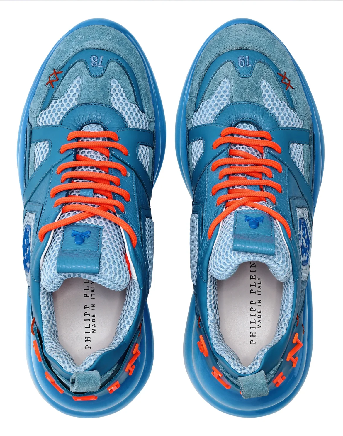 Runner mix materials Skywalker, цвет: Синий