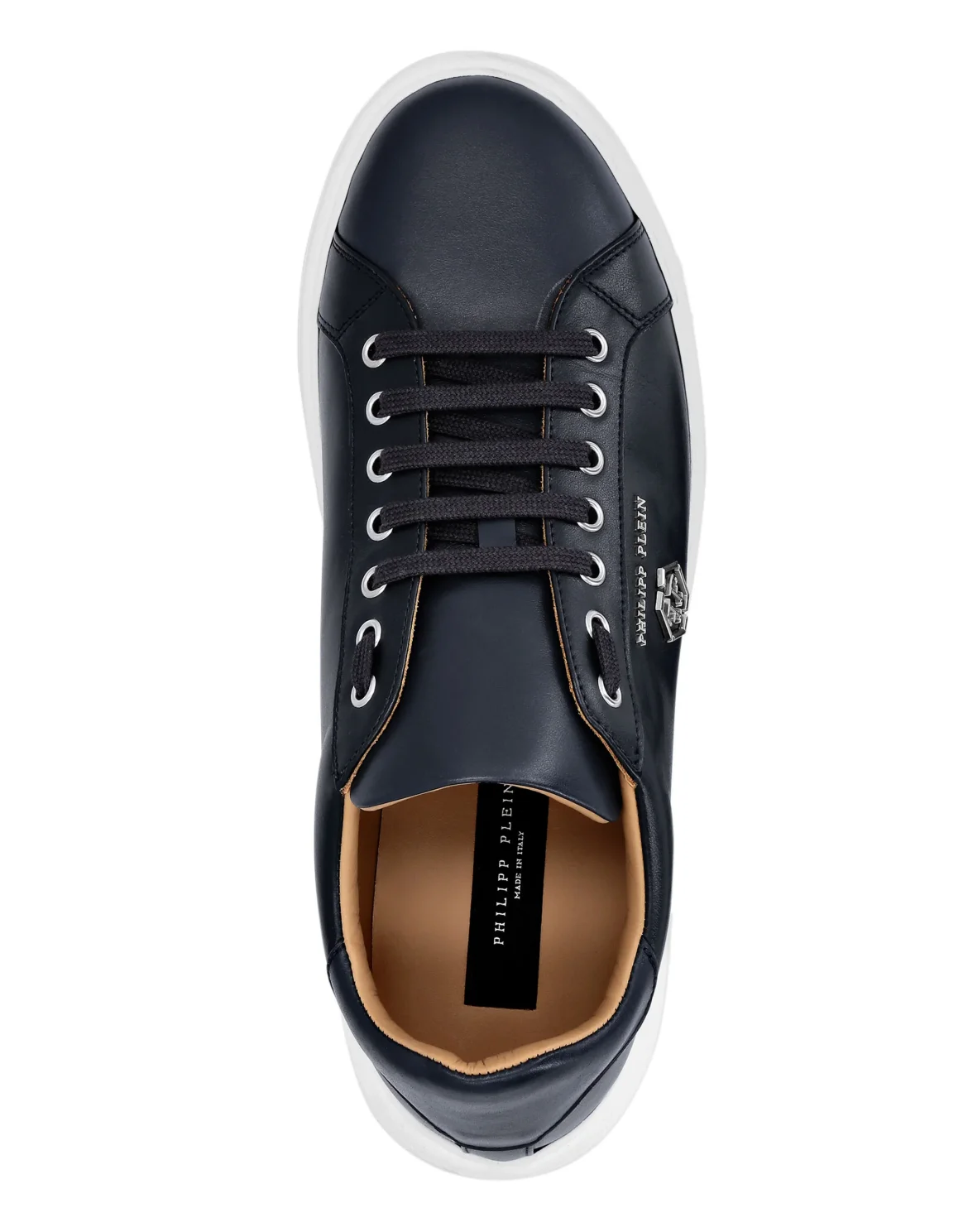 Leather Lo-Top Sneakers Hexagon, цвет: Синий