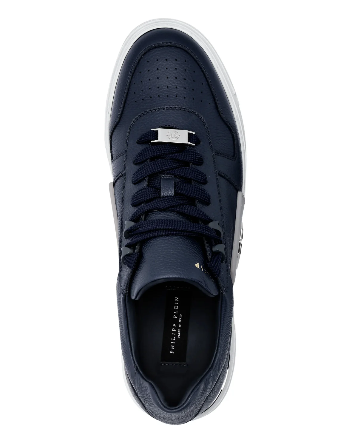 LO-TOP SNEAKERS PHANTOM KICK$ LEATHER Platinum HEXAGON, цвет: Синий