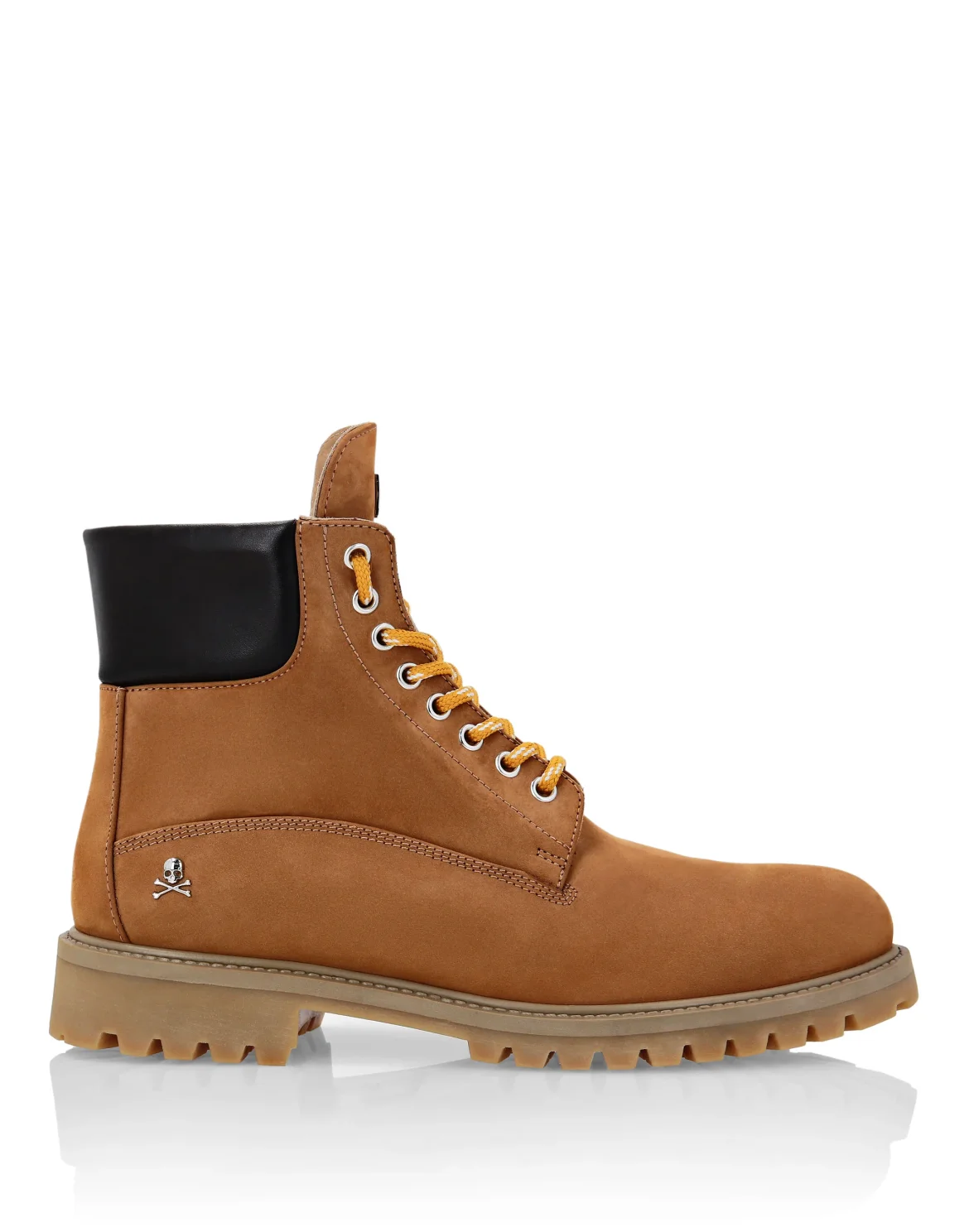 Nabuk Boots Low Flat, цвет: Бежевый