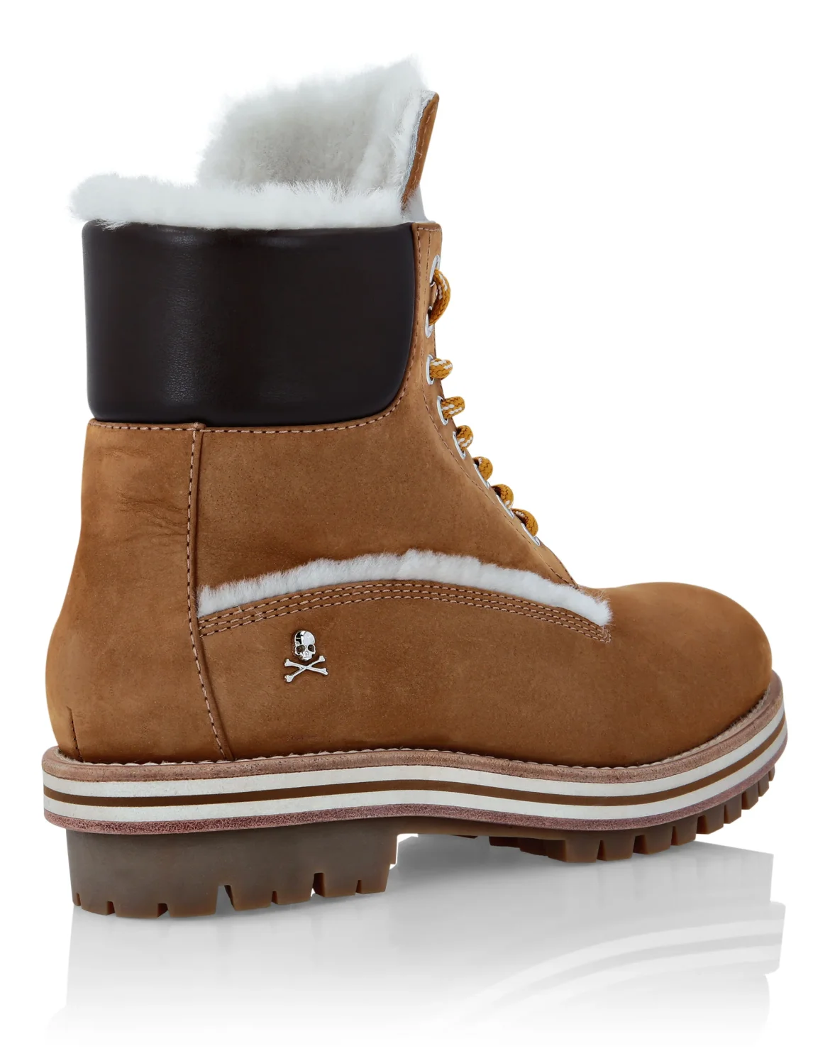 Nabuk Boots with shearling inside The Hunter, цвет: Бежевый