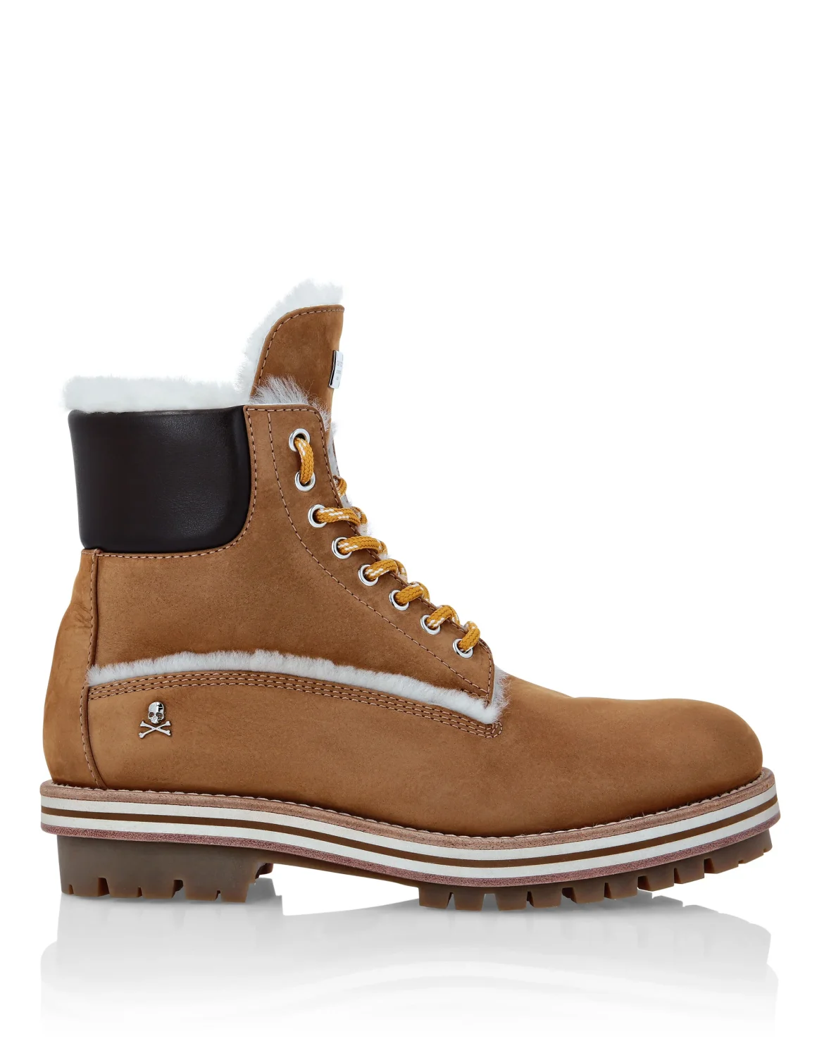 Nabuk Boots with shearling inside The Hunter, цвет: Бежевый