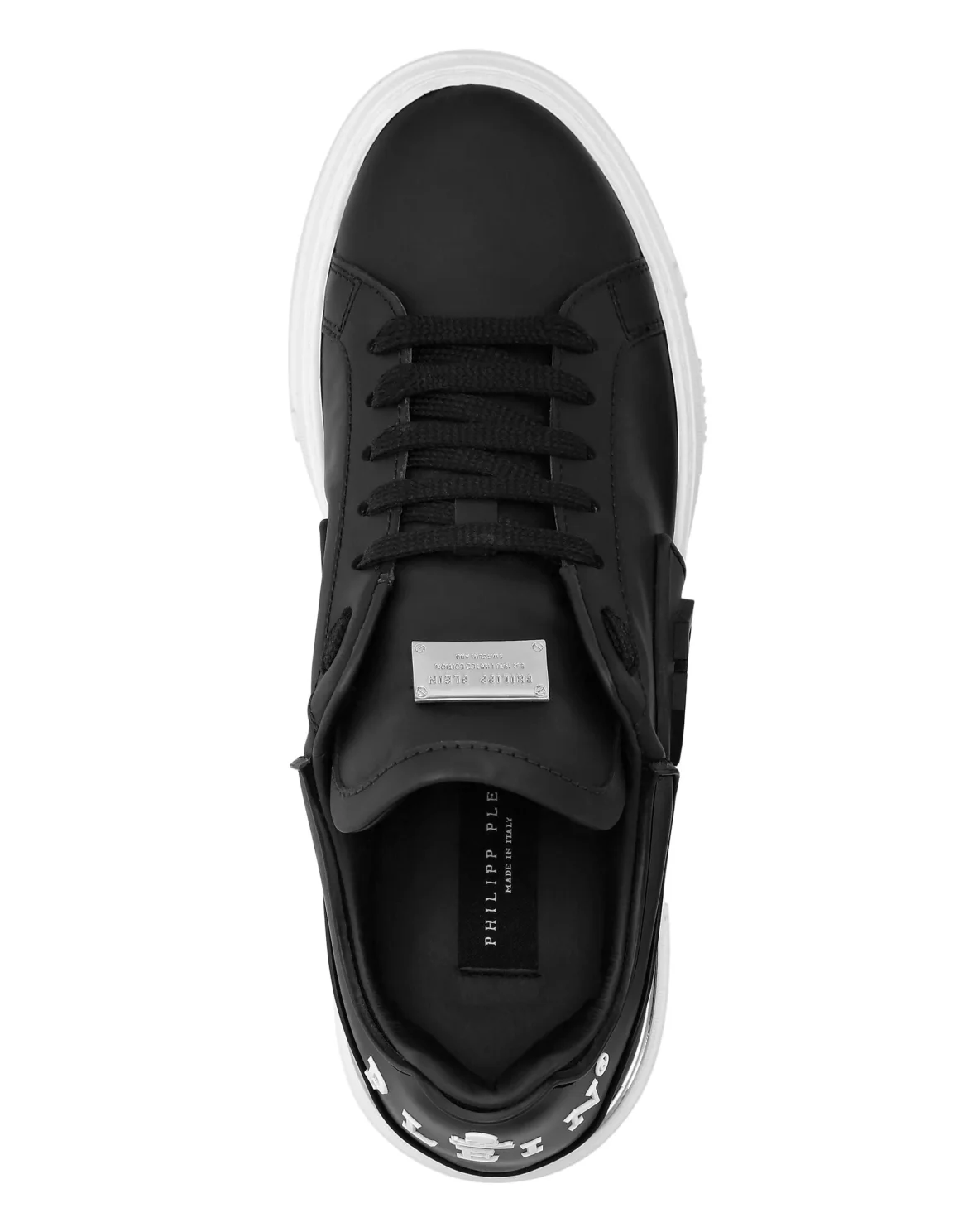 LO-TOP SNEAKERS PHANTOM KICK$ RUBBERIZED HEXAGON, цвет: Черный