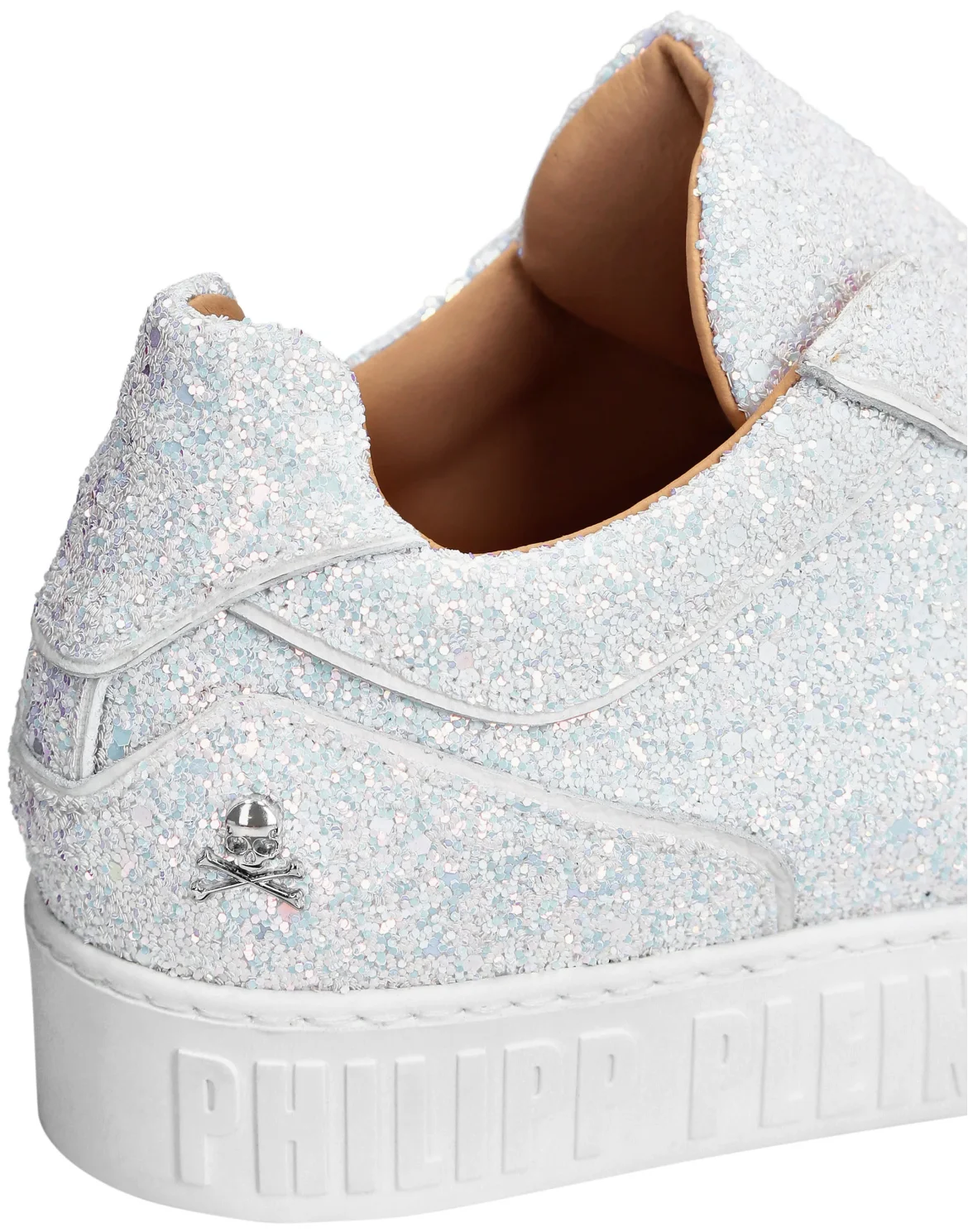 Lo-Top Sneakers Glitter King Power, цвет: Белый