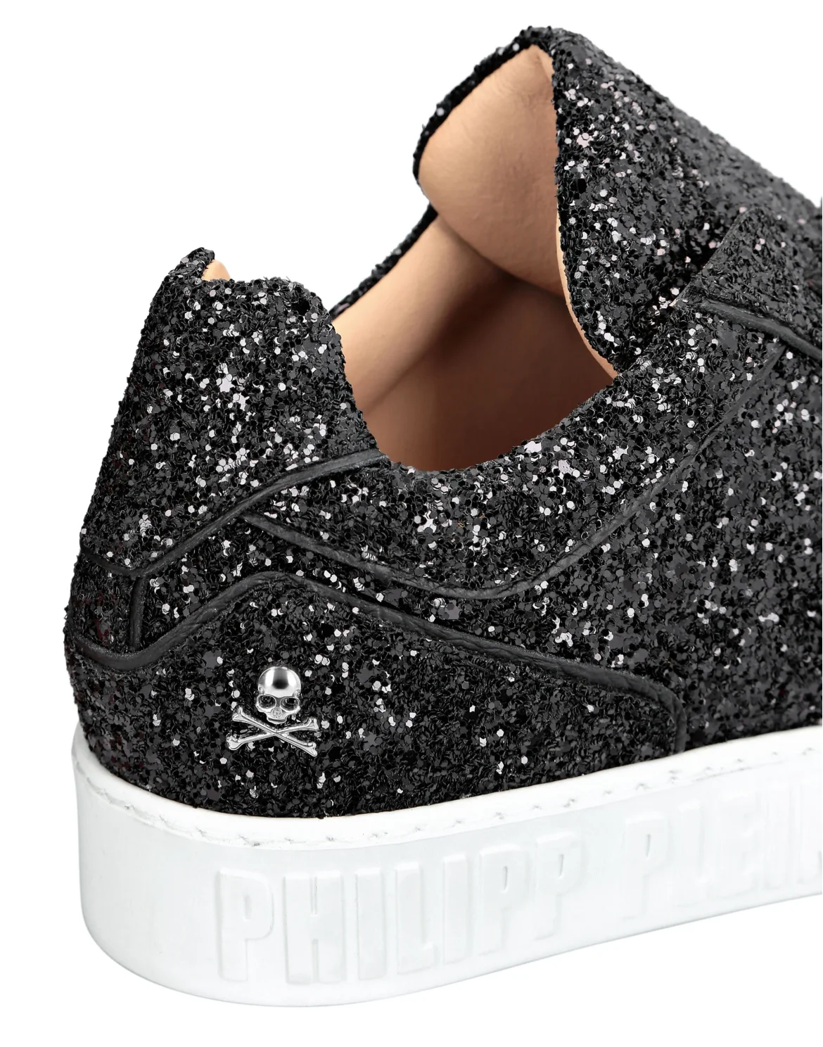 Lo-Top Sneakers Glitter King Power, цвет: Черный