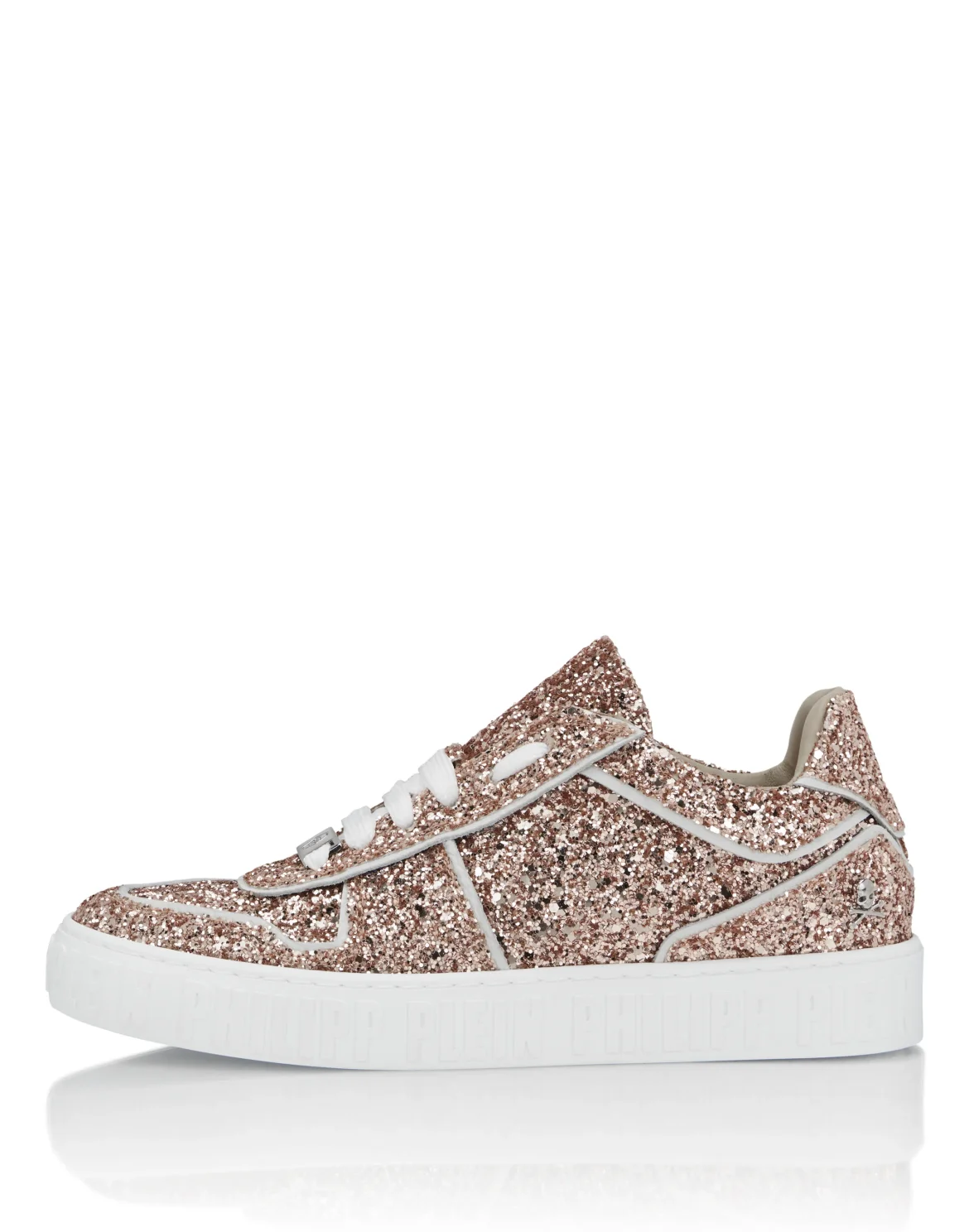 Lo-Top Sneakers Glitter King Power, цвет: Коричневый