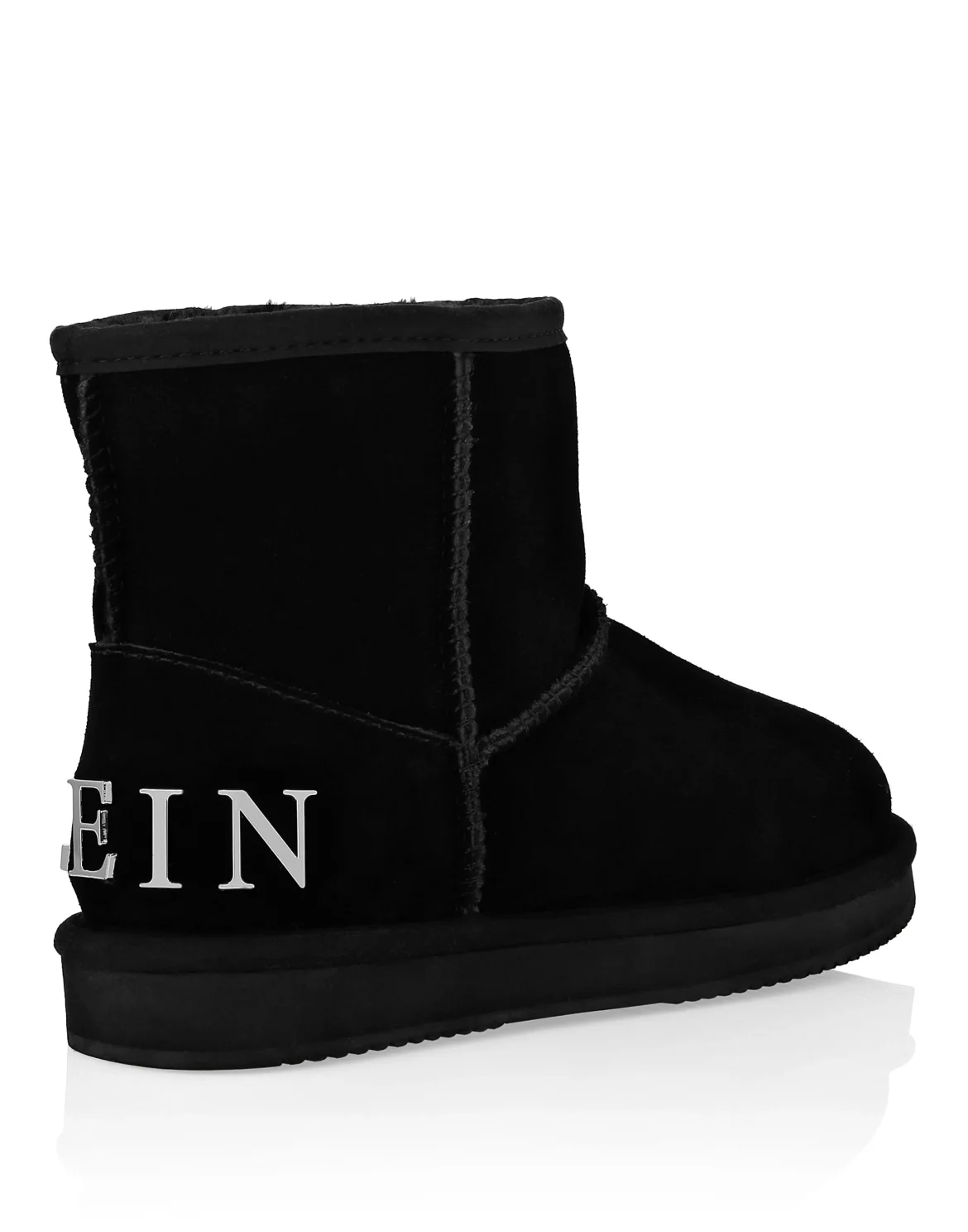 Boots Mid Flat, цвет: Черный