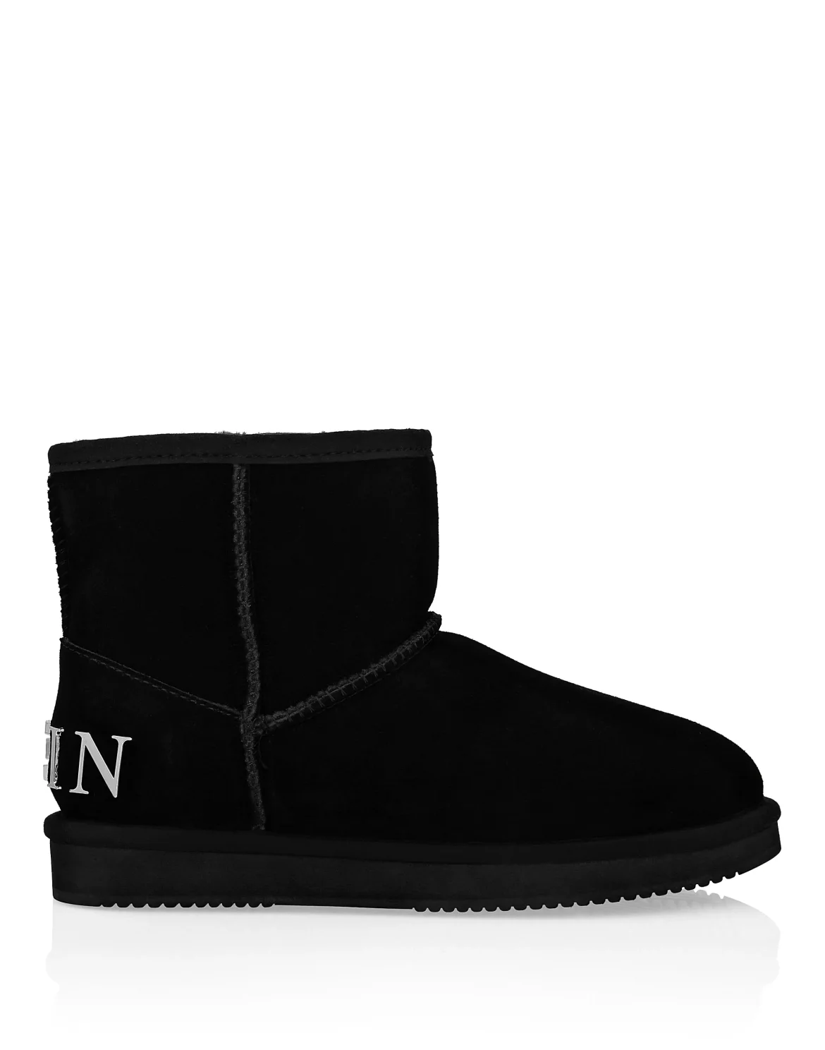 Boots Mid Flat, цвет: Черный