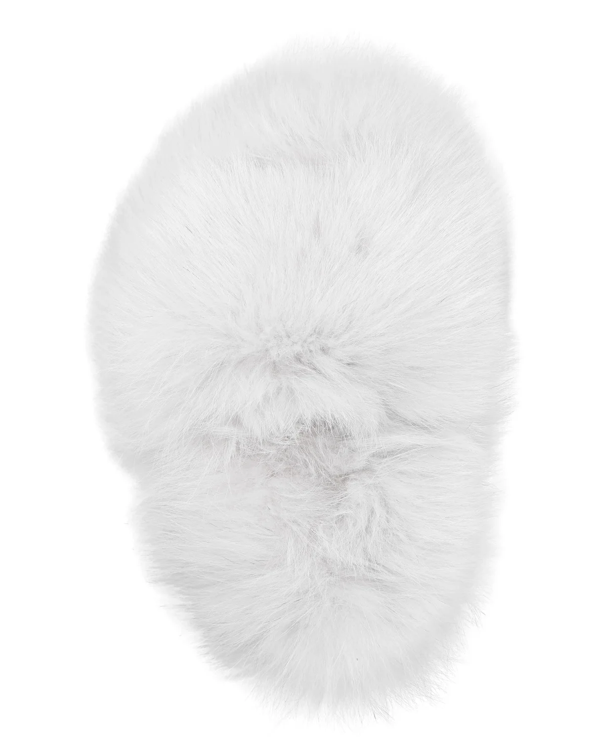 Fur Slipper  Luxury, цвет: Белый