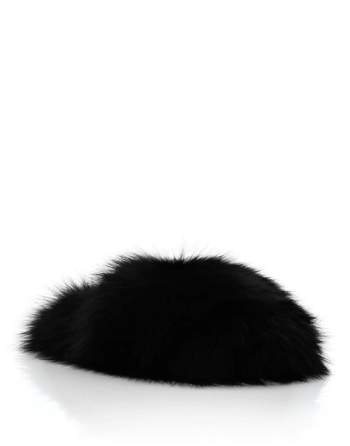 Fur Slipper  Luxury, цвет: Черный