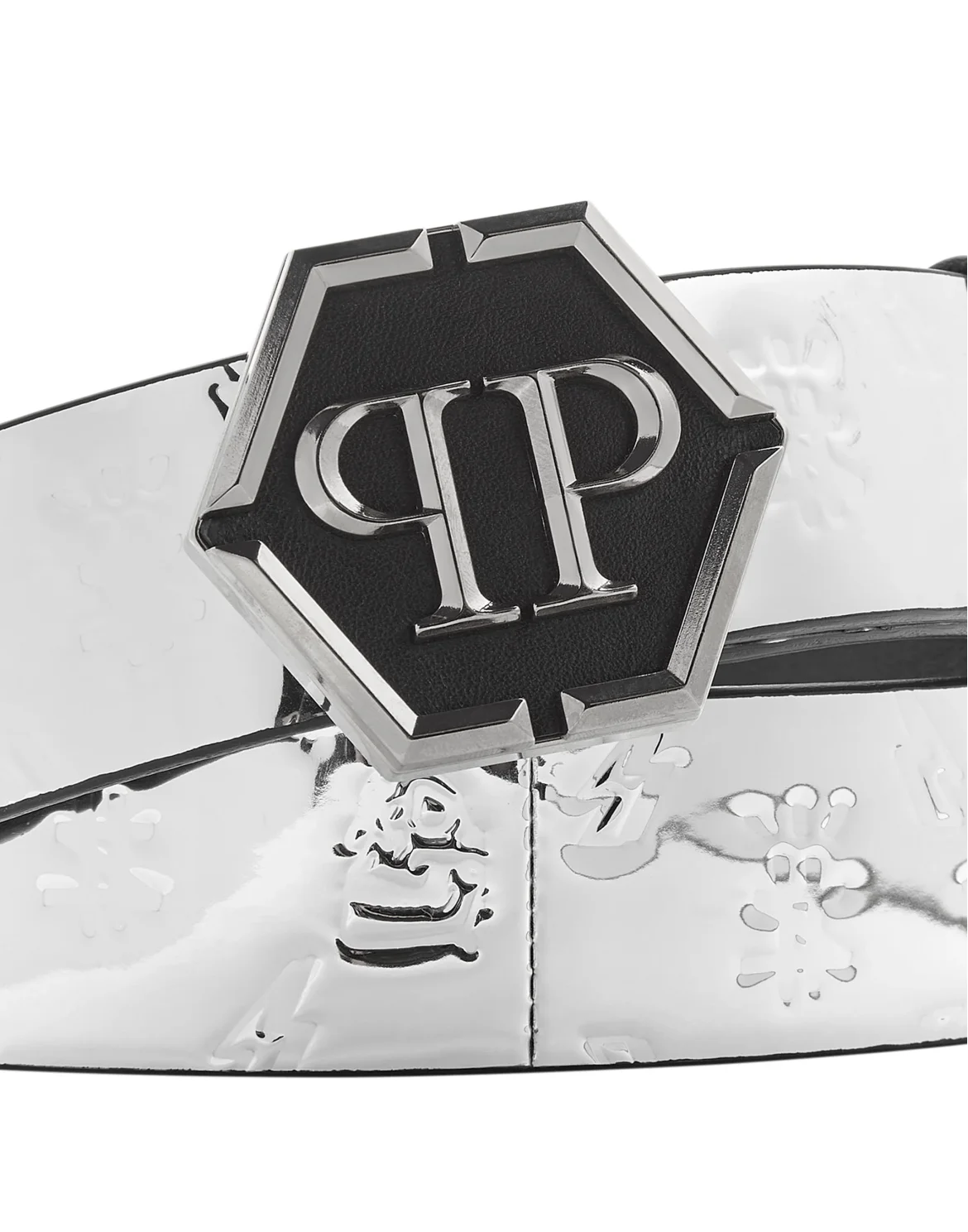 Belt Monogram, цвет: Серебристый