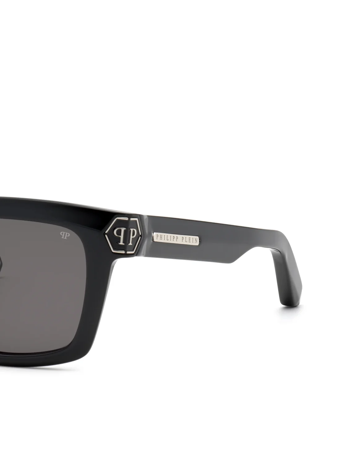 Sunglasses Square Plein Daily Masterpiece Hexagon, цвет: Черный