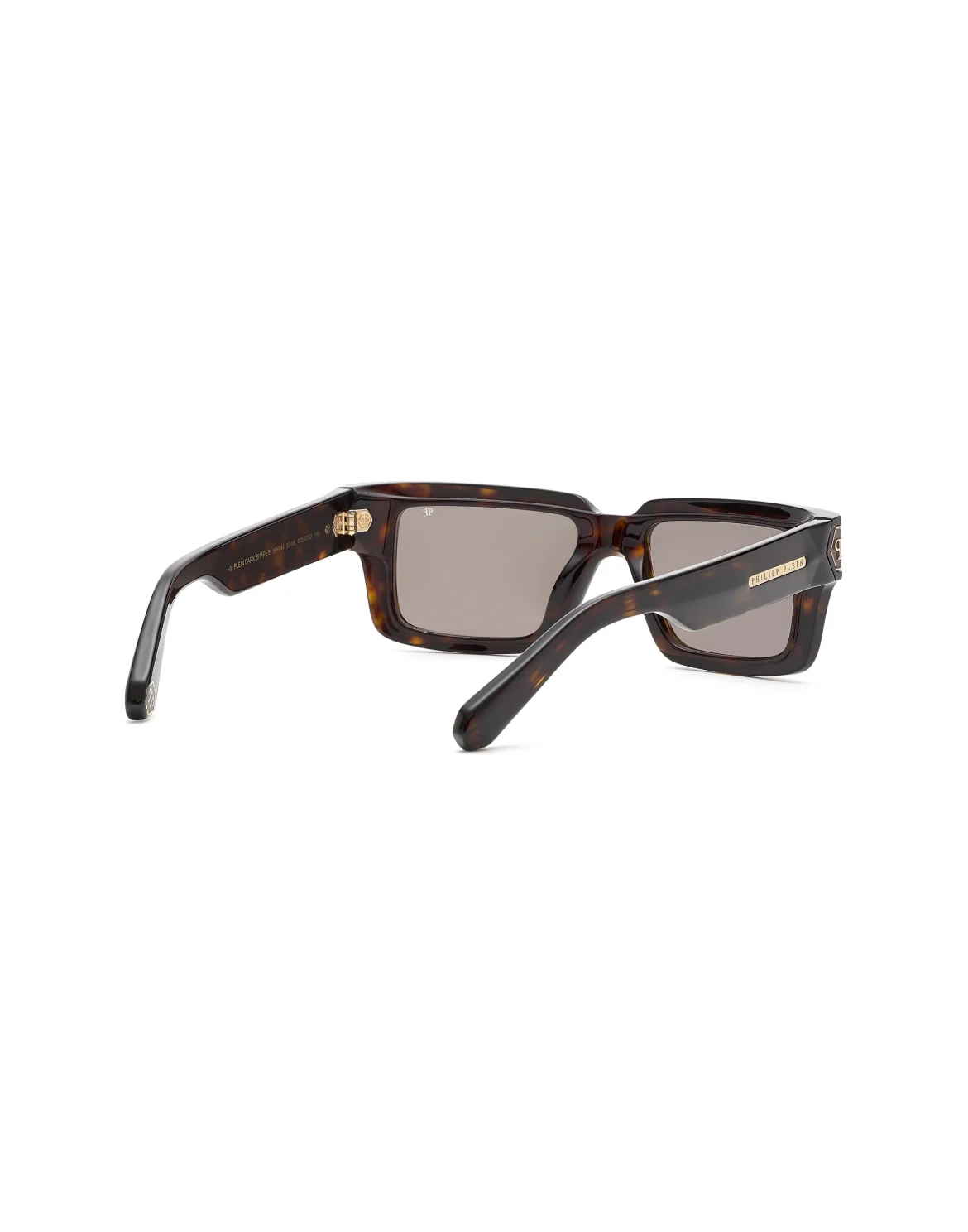 Sunglasses Square Plein Daily Masterpiece Hexagon, цвет: Коричневый