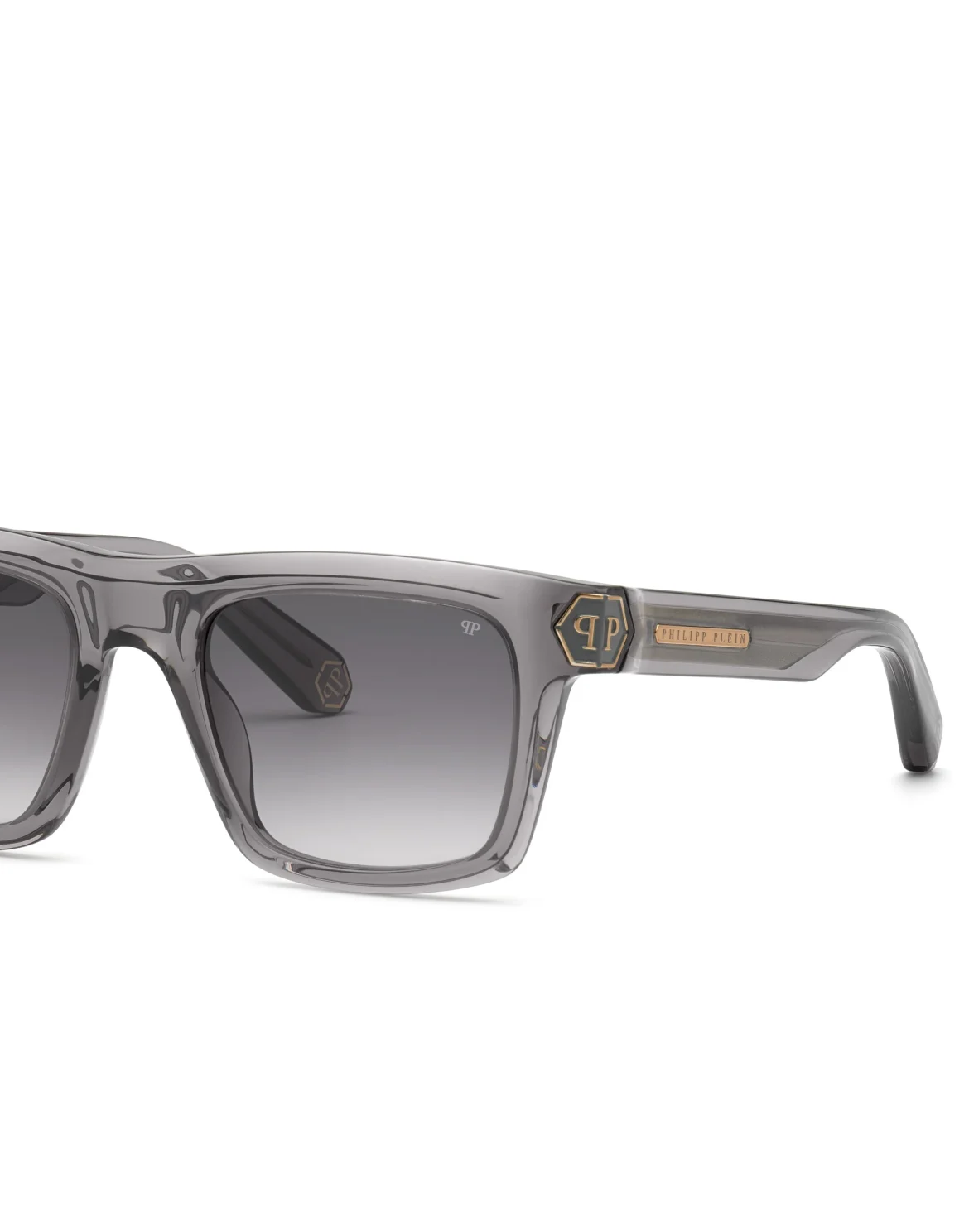 Sunglasses Square Plein Daily Masterpiece Hexagon, цвет: Серый