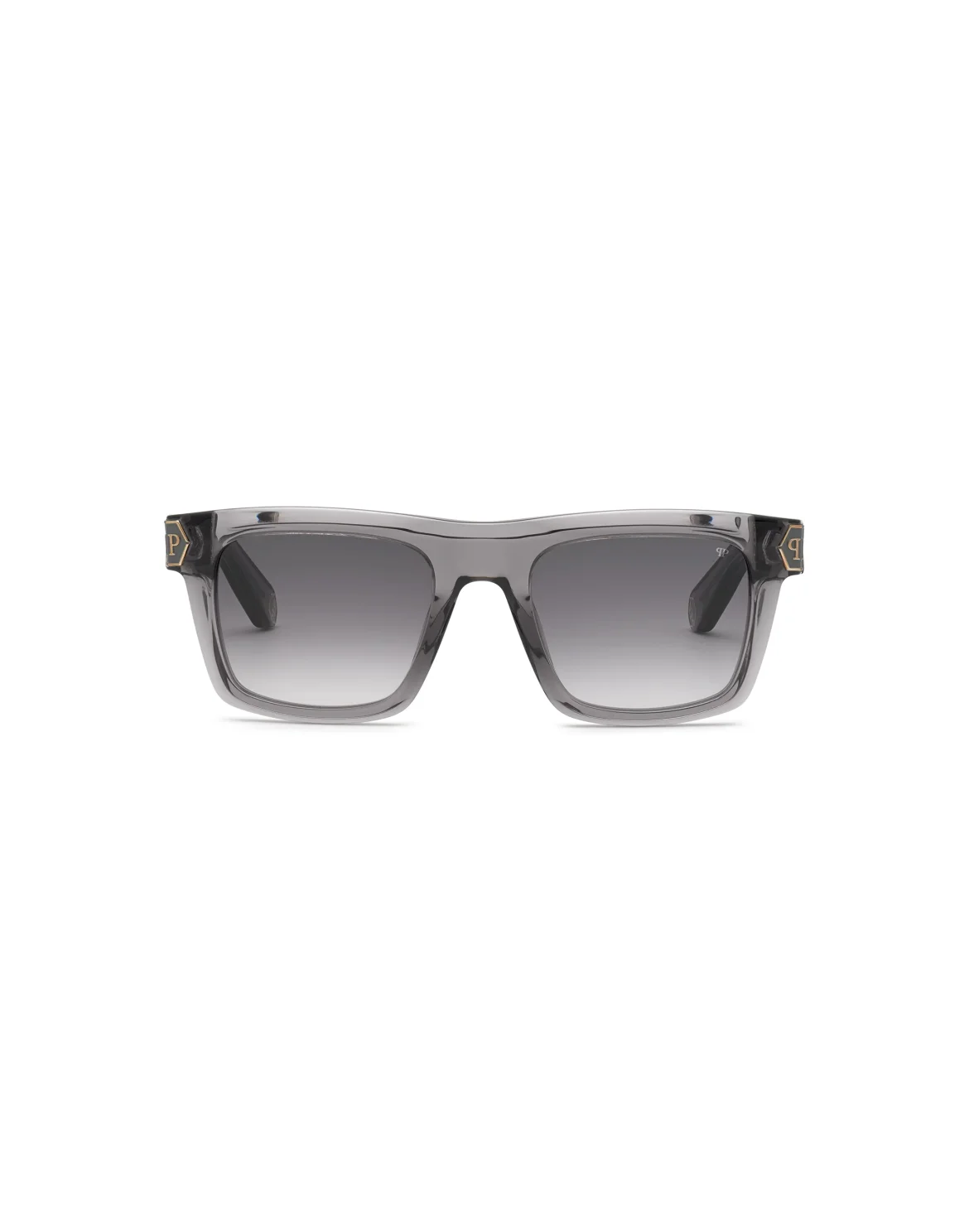 Sunglasses Square Plein Daily Masterpiece Hexagon, цвет: Серый