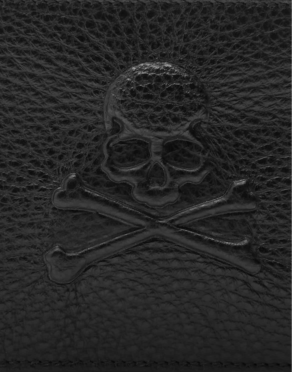French wallet Skull, цвет: Черный