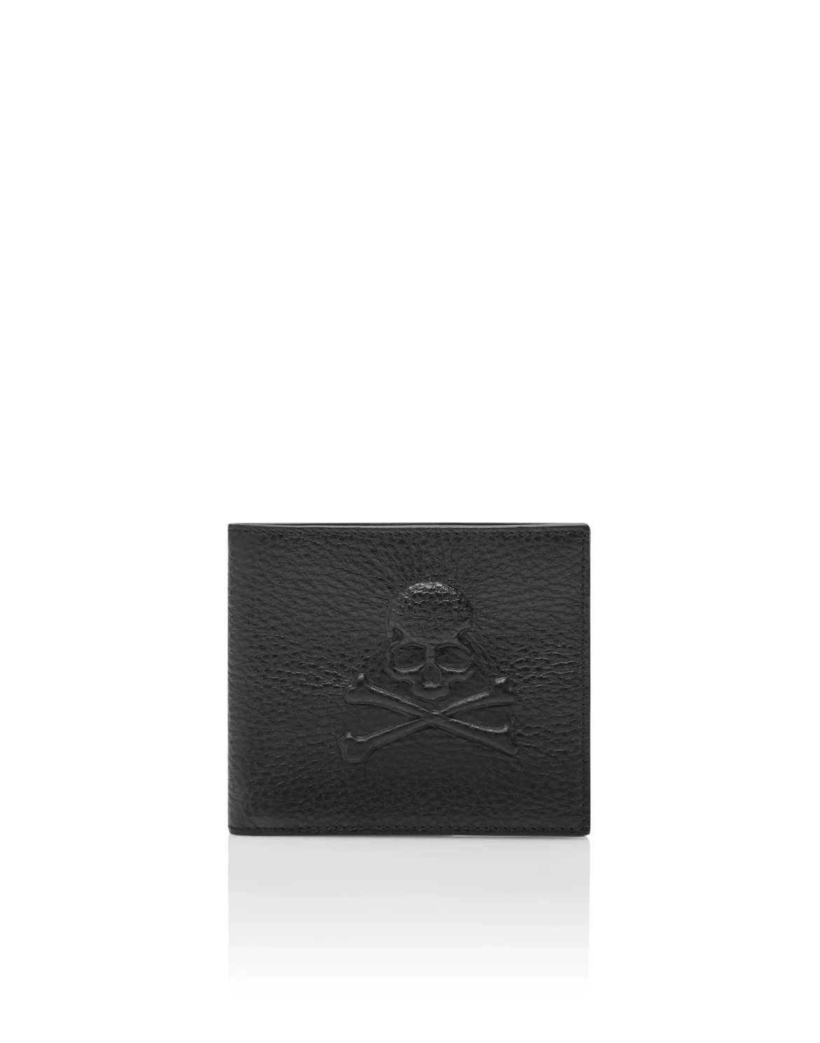 French wallet Skull, цвет: Черный