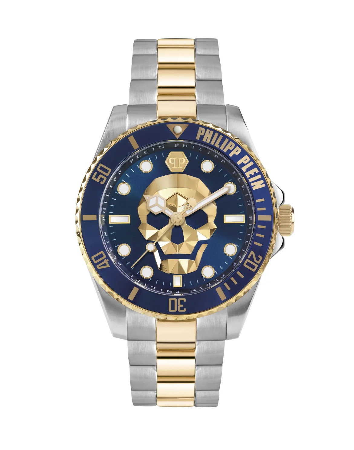 SKULL DIVER watch, цвет: Золотой