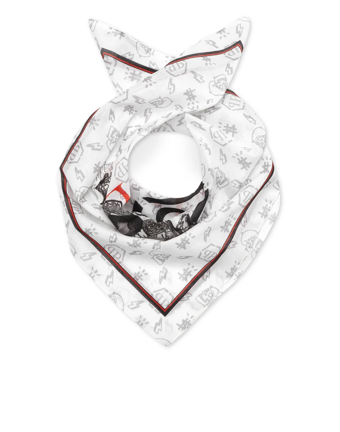 Bandana 70x70 Monsters, цвет: Белый