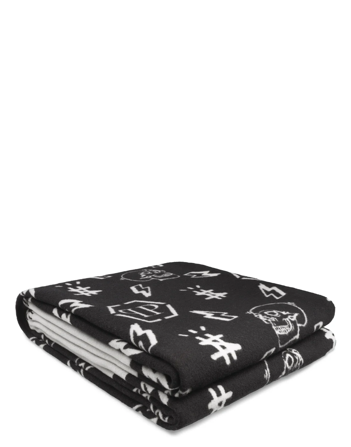 Plaid Cashmere Skull, цвет: Черный