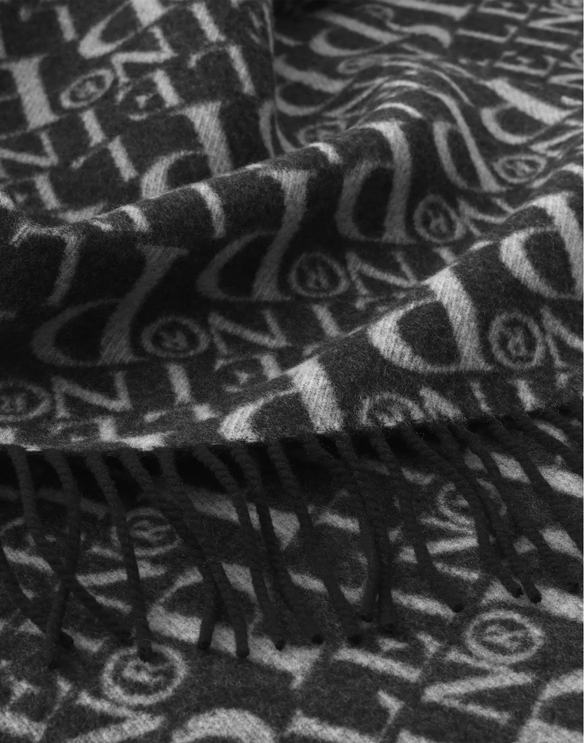 Plaid Cashmere Plein, цвет: Черный