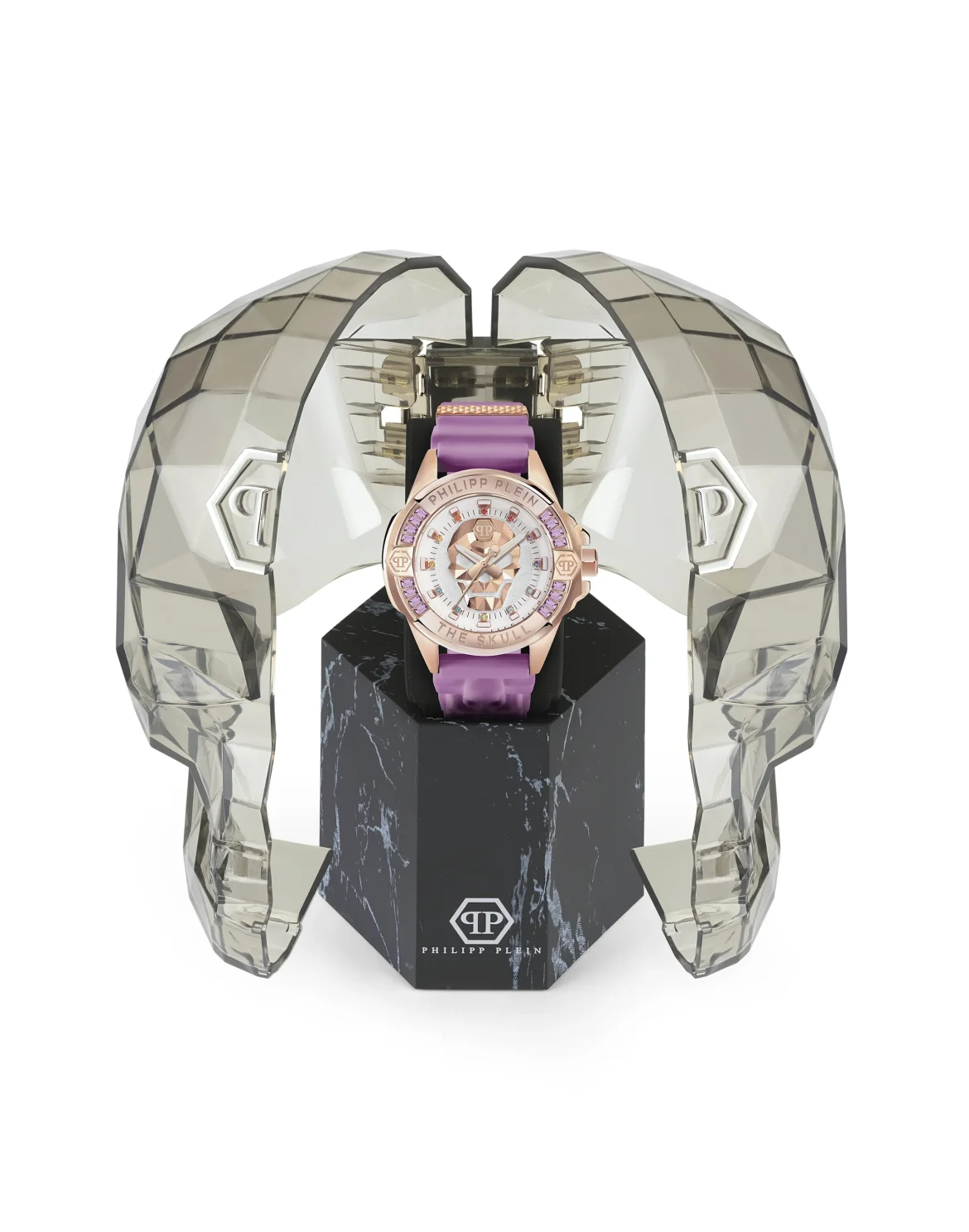 THE $KULL Watch, цвет: Фиолетовый