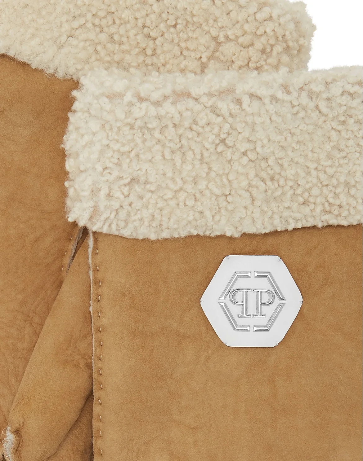Mid-gloves Hexagon, цвет: Бежевый