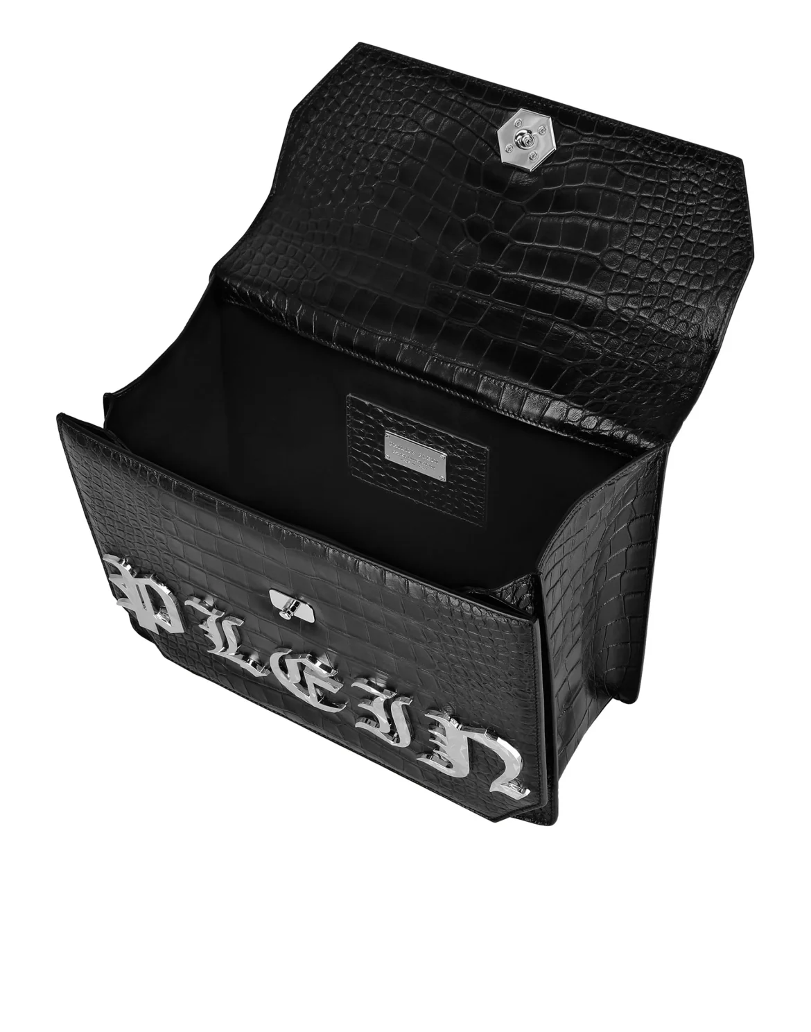 Large Handle Bag Superheroine GOTHIC PLEIN, цвет: Черный