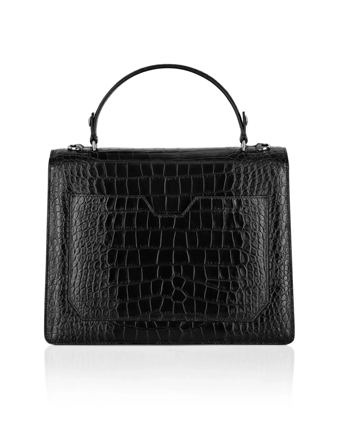 Large Handle Bag Superheroine GOTHIC PLEIN, цвет: Черный