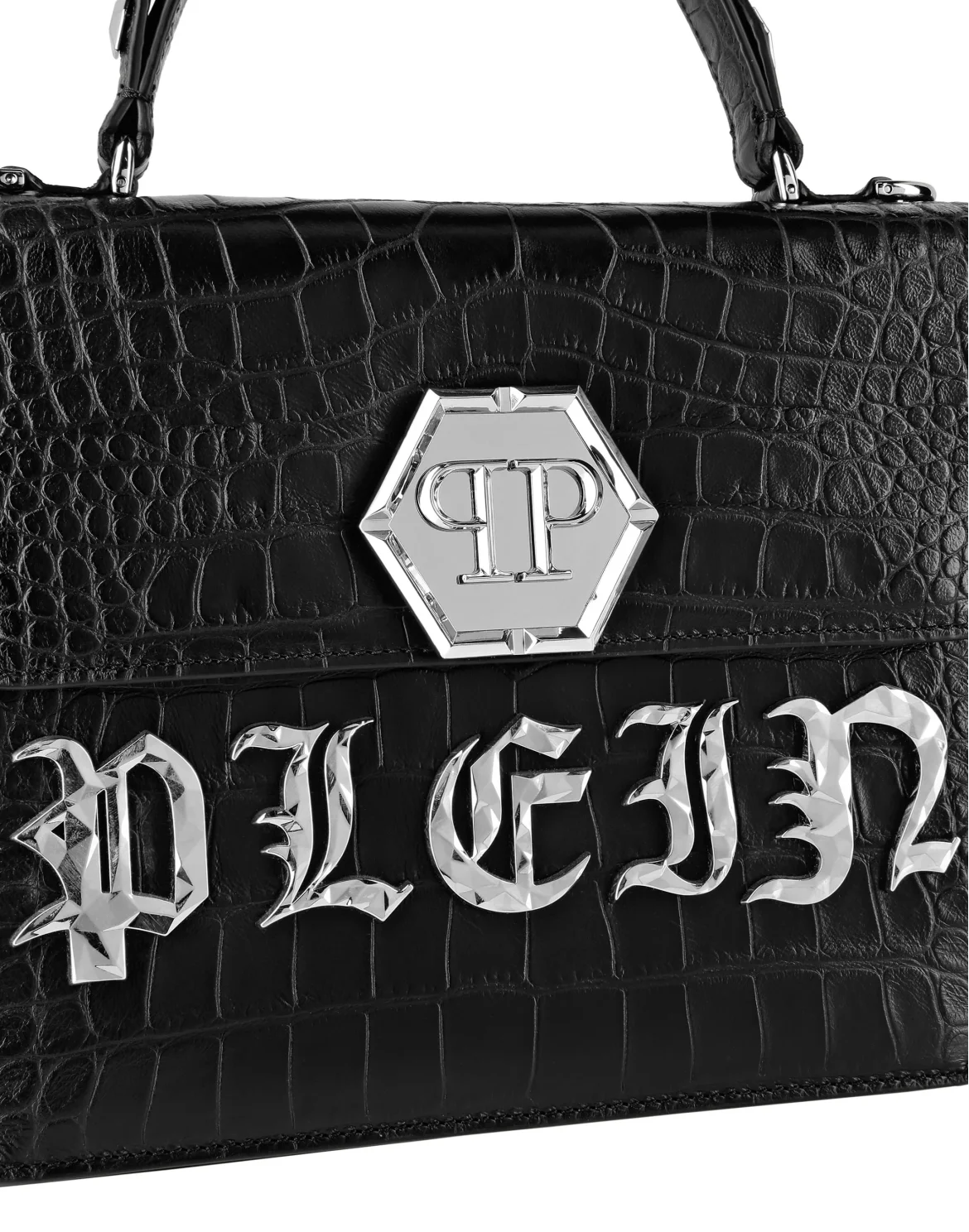 Medium Handle Bag Superheroine GOTHIC PLEIN, цвет: Черный