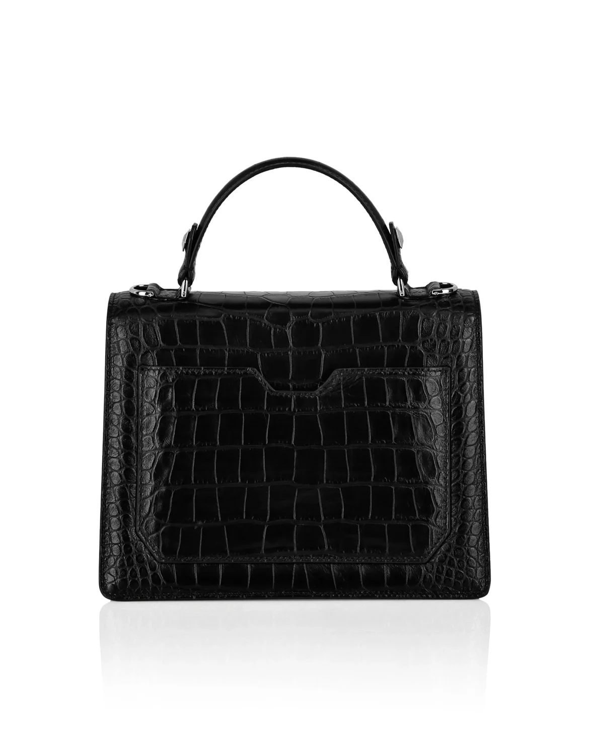 Medium Handle Bag Superheroine GOTHIC PLEIN, цвет: Черный