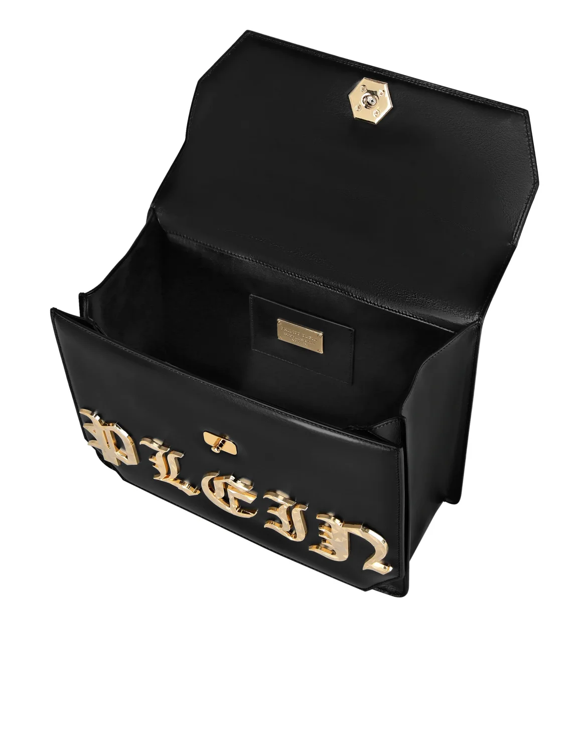 Large Handle Bag Superheroine GOTHIC PLEIN, цвет: Черный