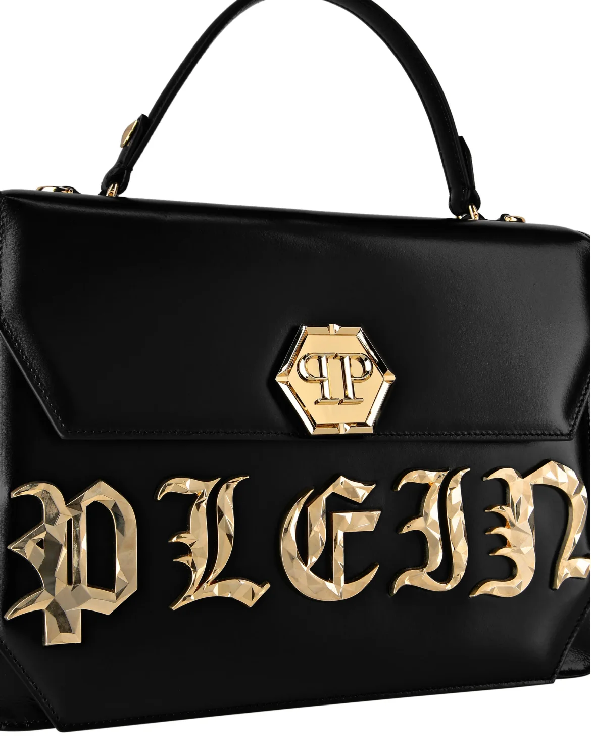 Large Handle Bag Superheroine GOTHIC PLEIN, цвет: Черный