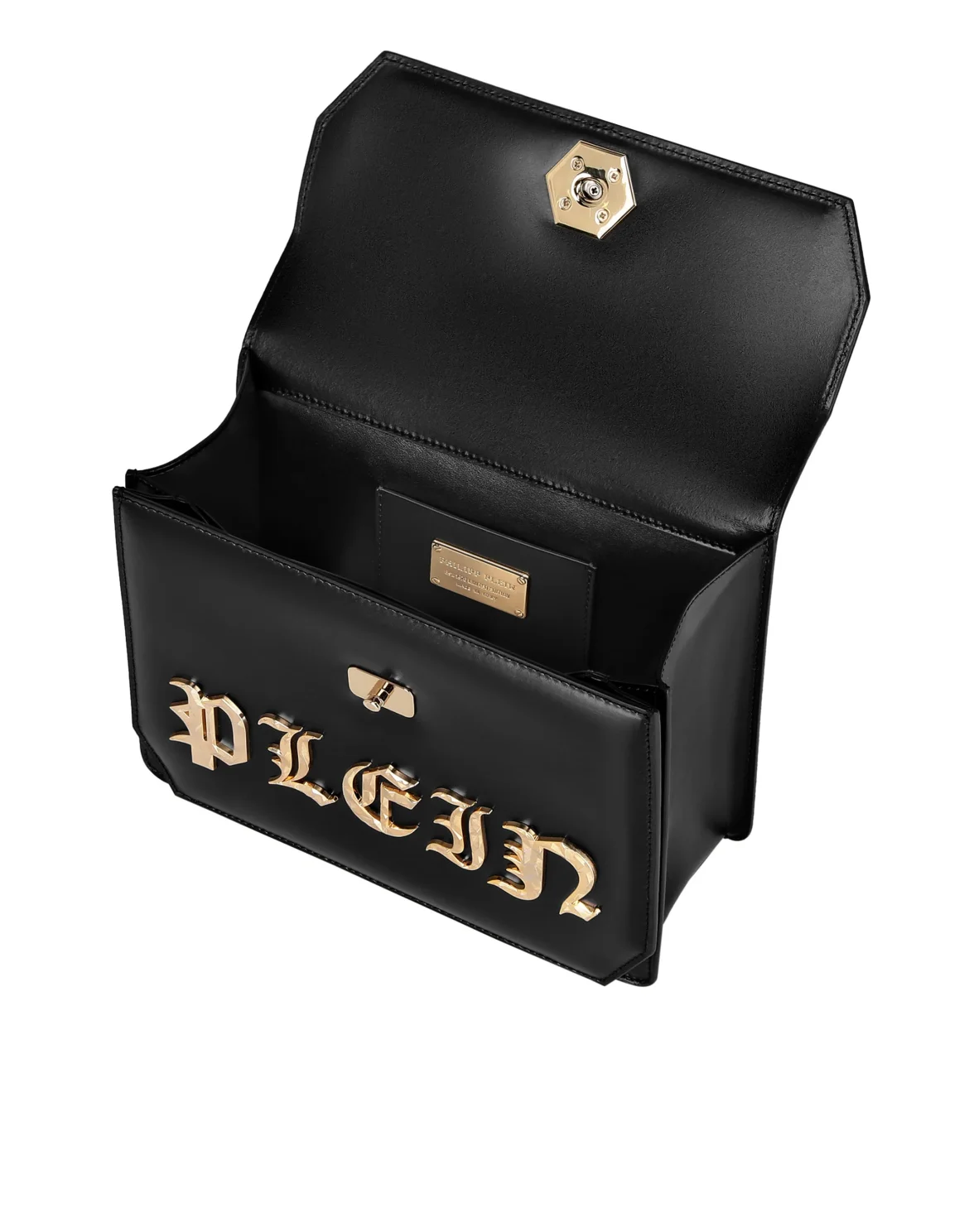 Medium Handle Bag Superheroine GOTHIC PLEIN, цвет: Черный