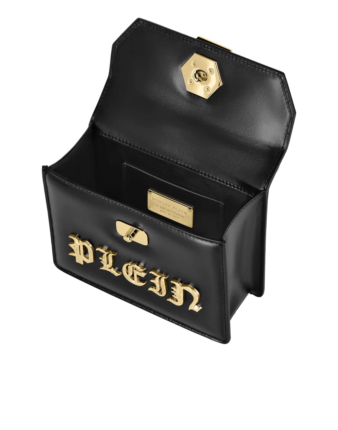 Small Handle Bag Superheroine GOTHIC PLEIN, цвет: Черный